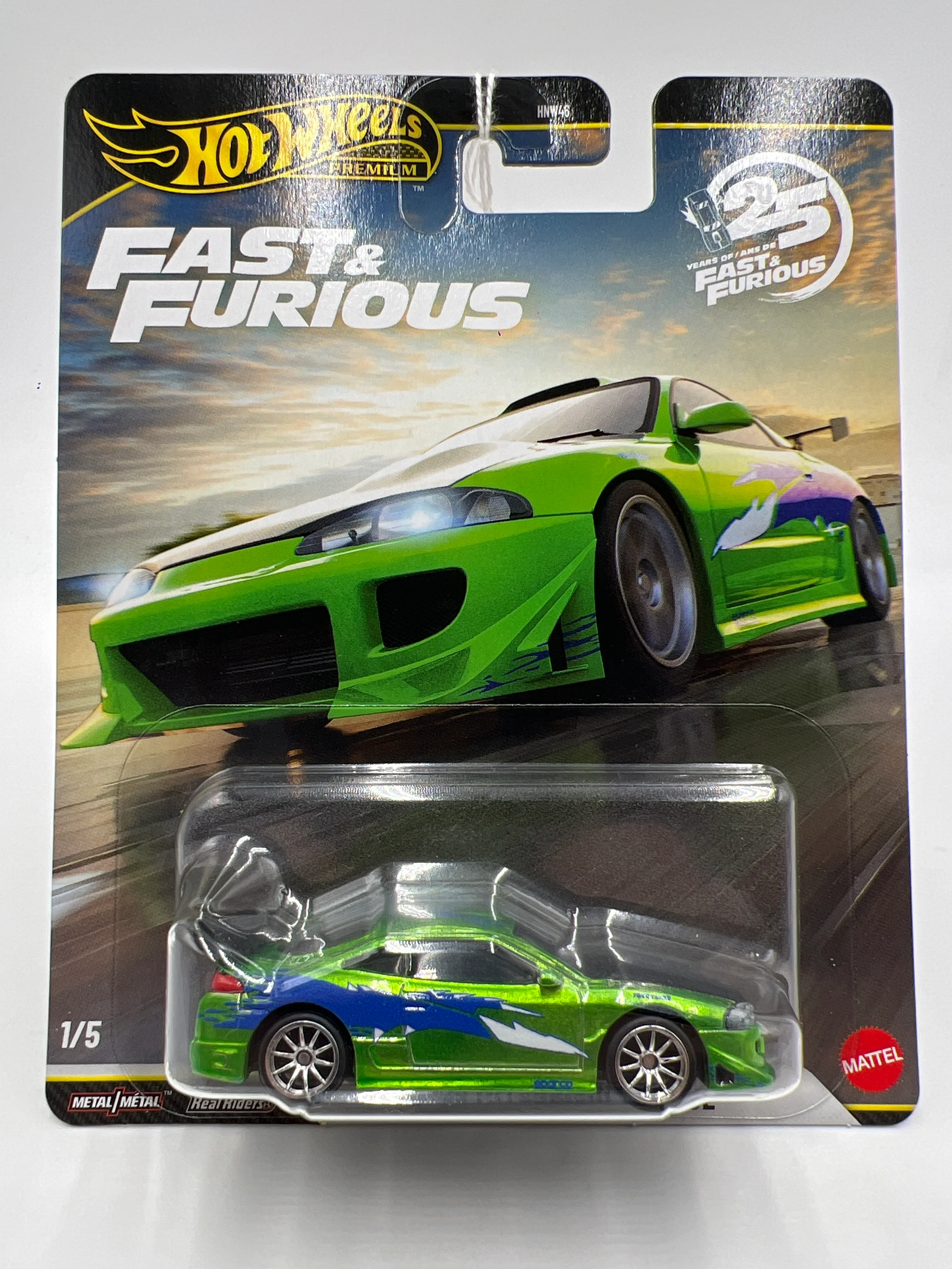 2026 Hot Wheels Premium Fast & Furious 25th Anniversary Complete Set Of 5 - Image 2