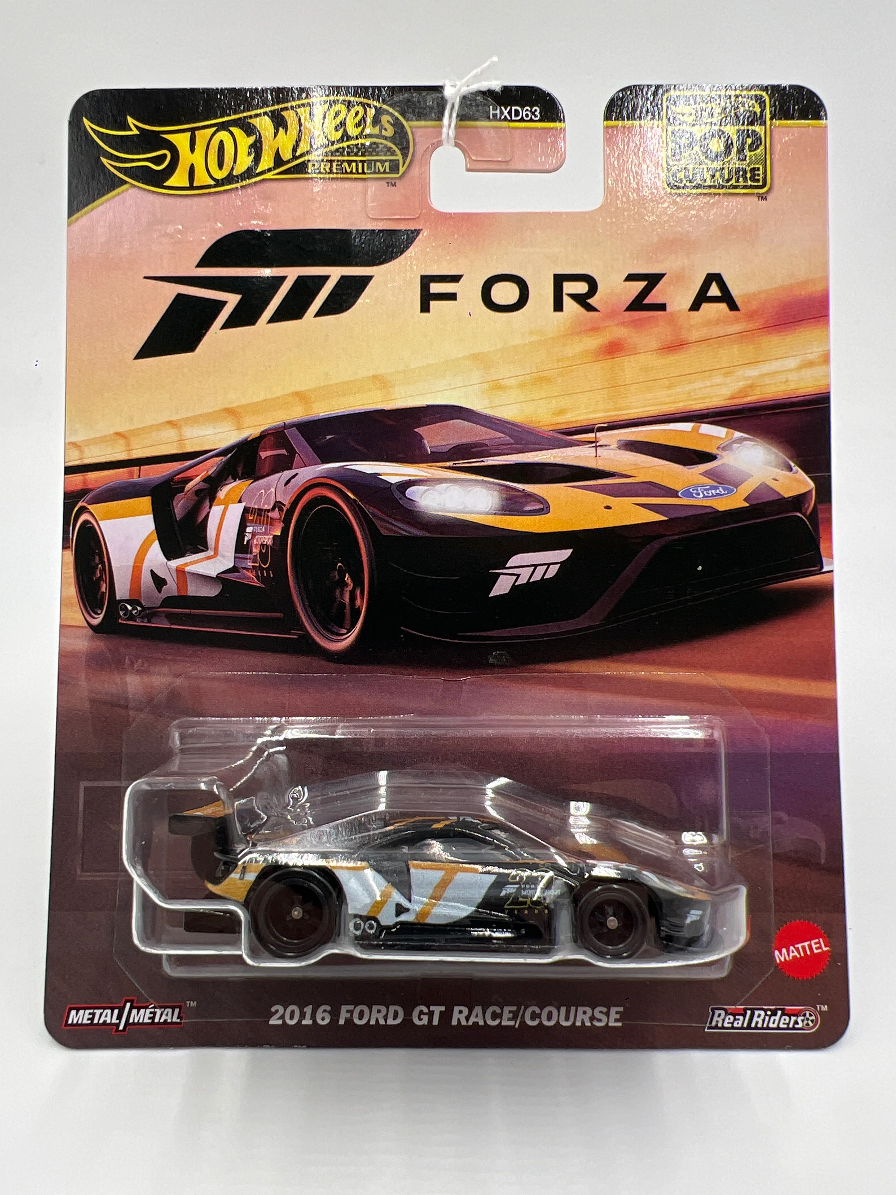 2025 Hot Wheels Premium Pop Culture Forza 2016 Ford GT Race/Course 243D