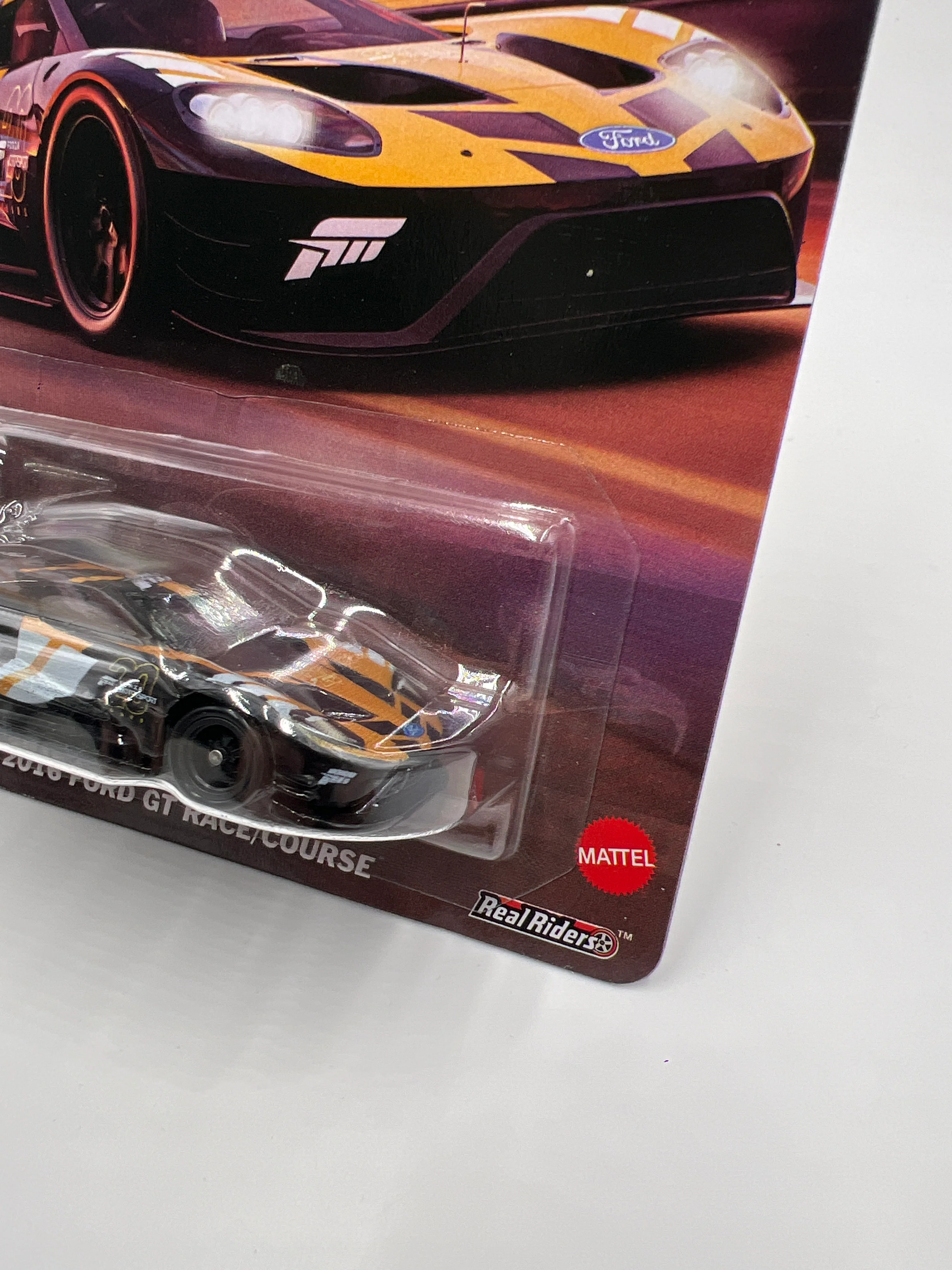 2025 Hot Wheels Premium Pop Culture Forza 2016 Ford GT Race/Course 243D - Image 3