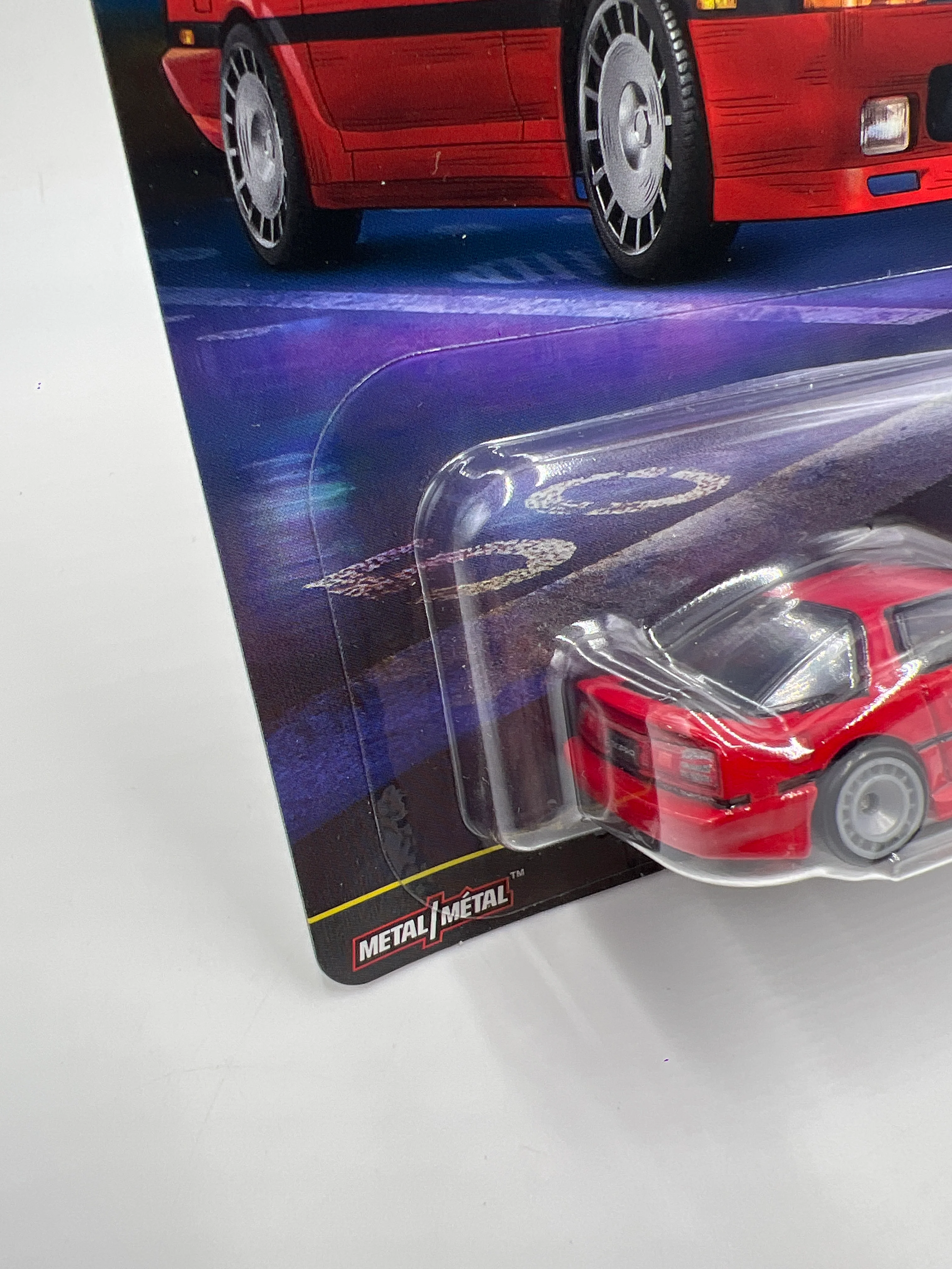 2025 Hot Wheels Premium Ronin Run II #5 89 Toyota Supra Red 253E - Image 4