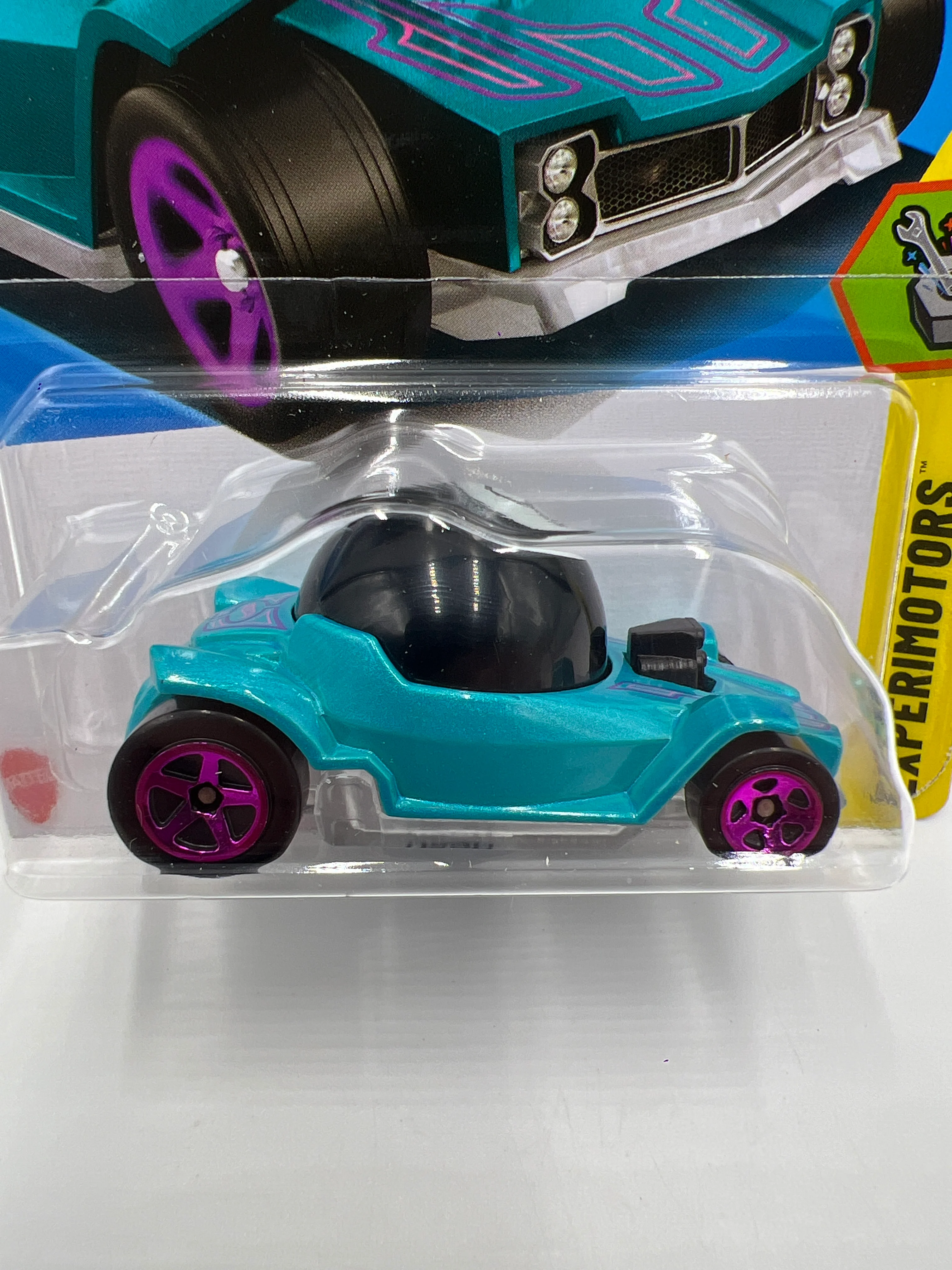 2025 Hot Wheels Q Case Experimotors #188 Decidedly Go Magic 8 Ball 121E - Image 2