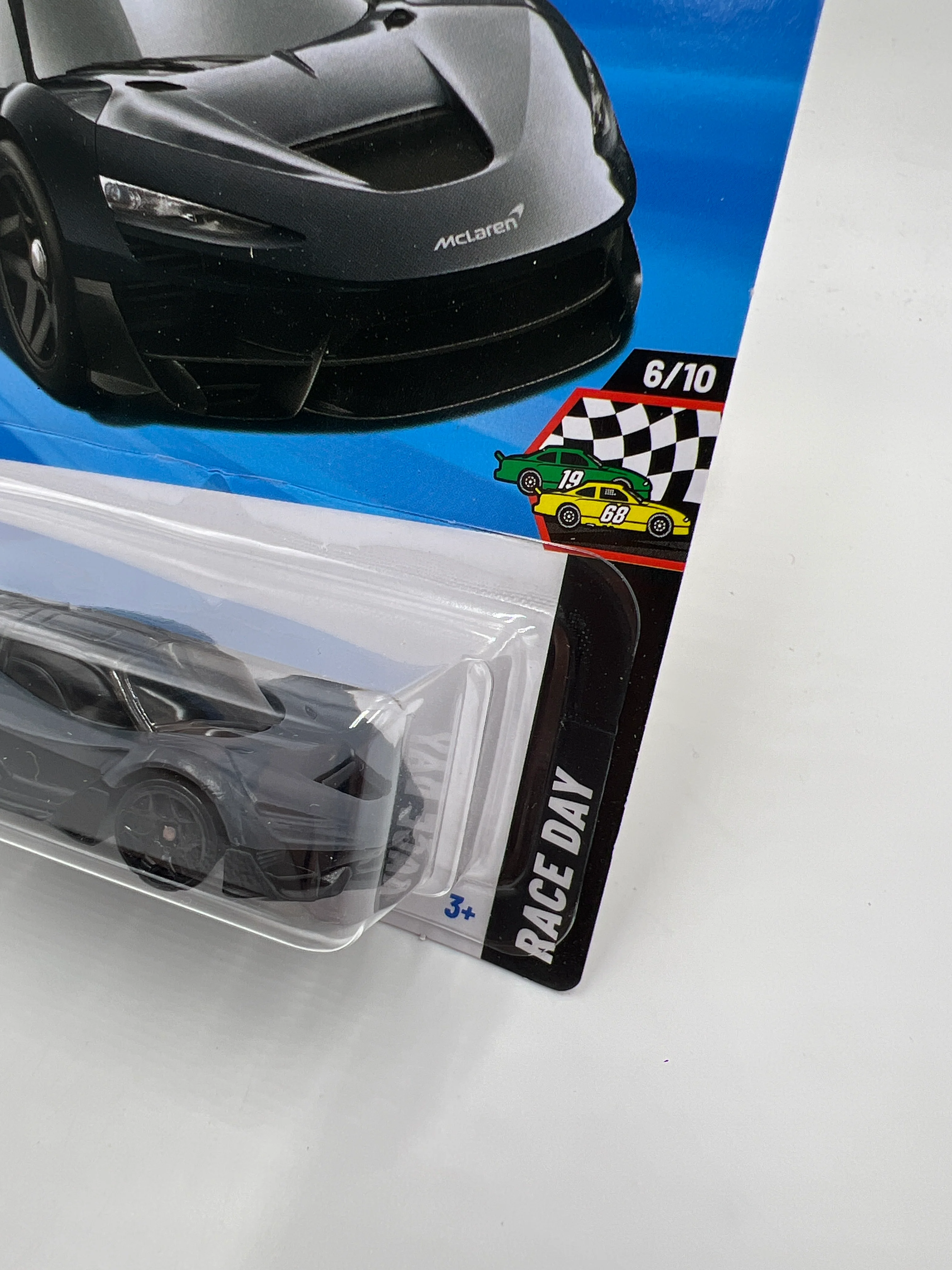 2025 Hot Wheels Q Case Race Day #142 McLaren W1 Gray 103G - Image 3