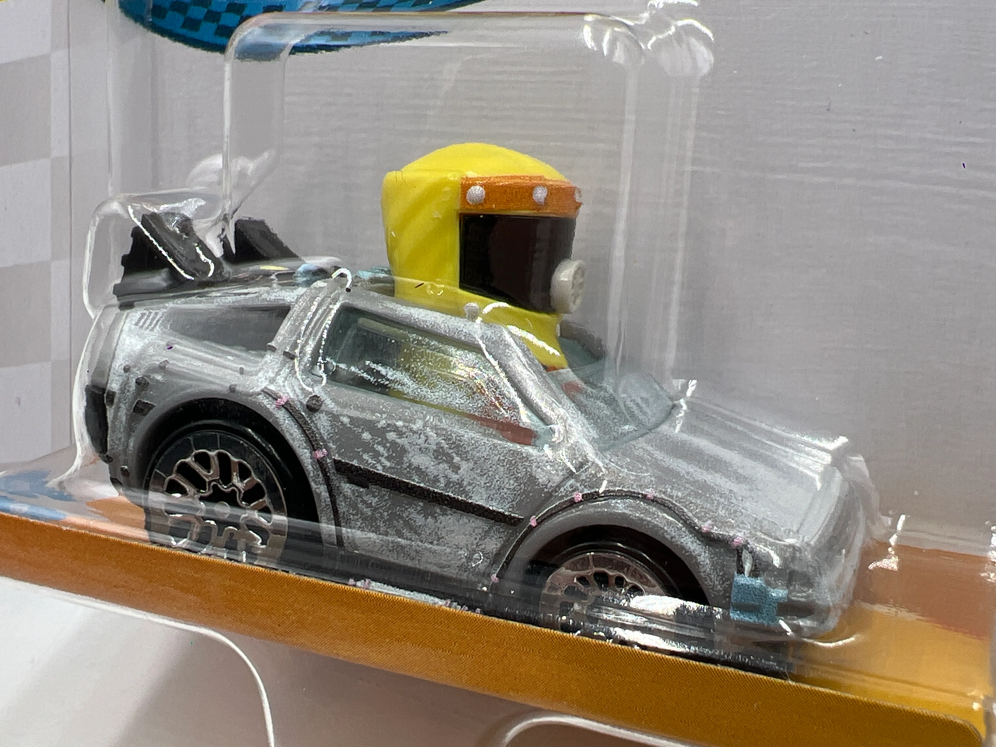 2024 Hot Wheels Racer Verse Back To The Future CHASE Marty McFly Radiation Suit W/Protector - Image 2