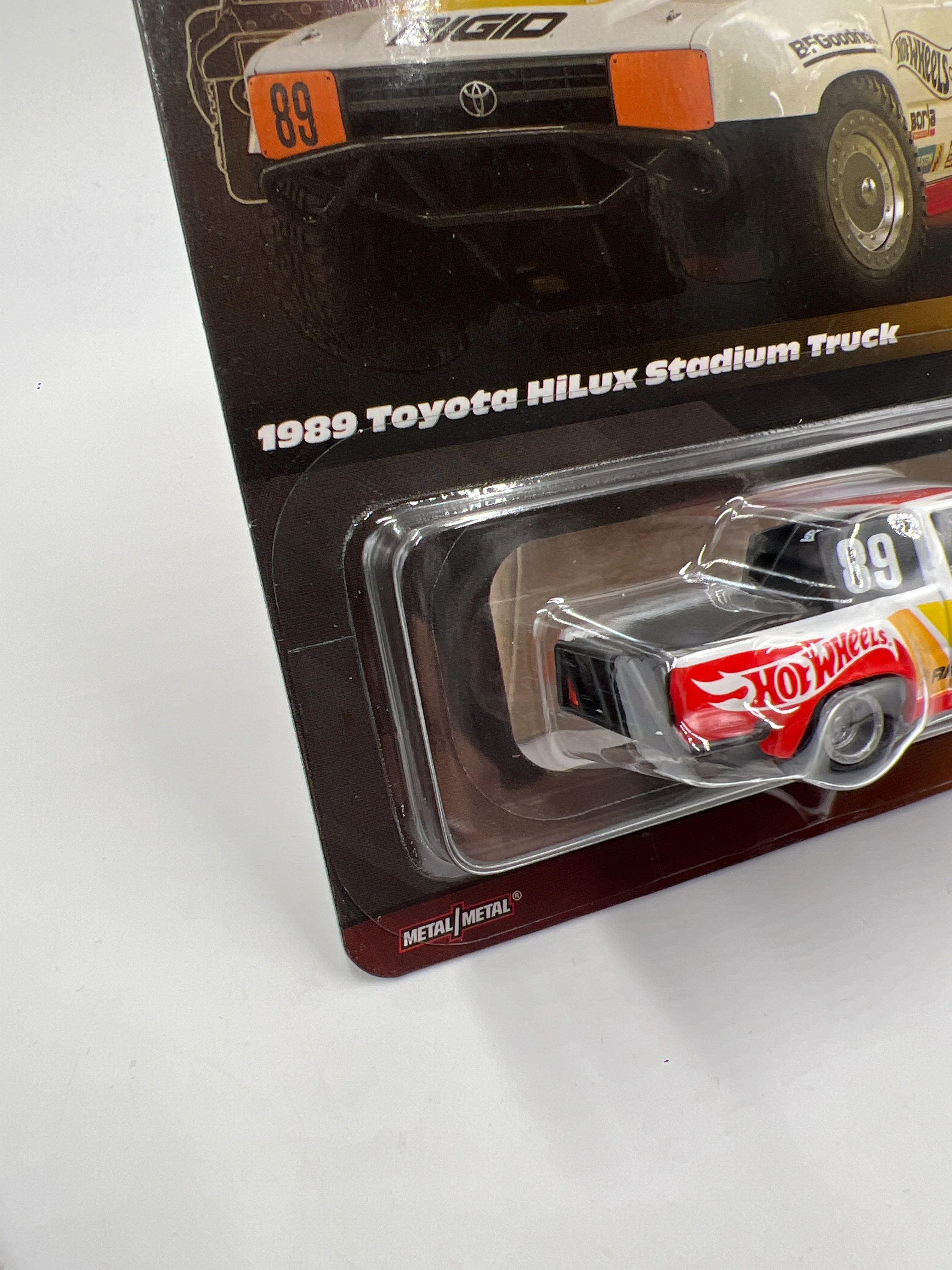 2025 Hot Wheels RLC Elite 64 #11 1989 Toyota HiLux Stadium Truck W/Protector - Image 5