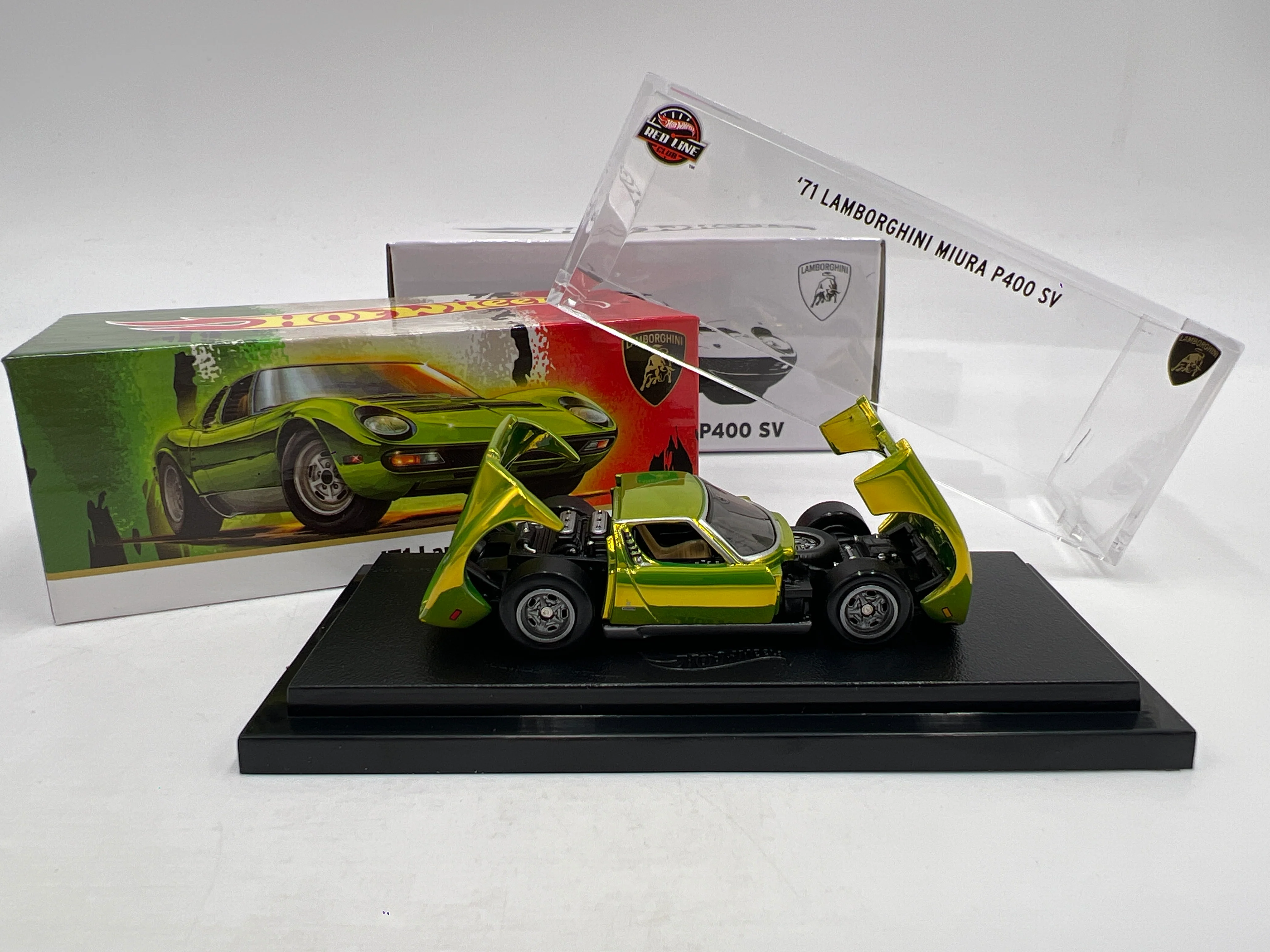 2025 Hot Wheels RLC 71 Lamborghini Miura P400 SV Antifreeze Green