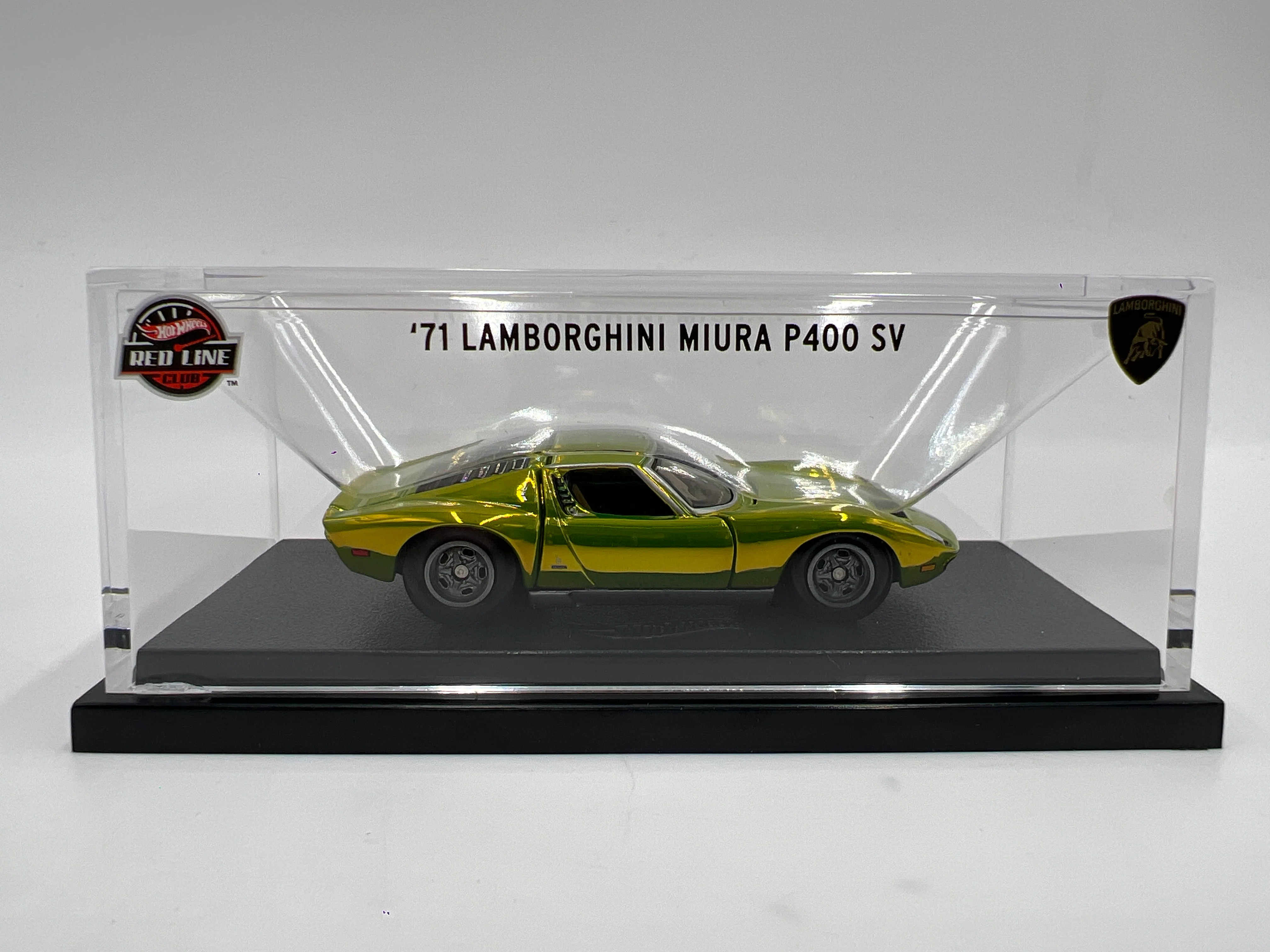 2025 Hot Wheels RLC 71 Lamborghini Miura P400 SV Antifreeze Green - Image 7