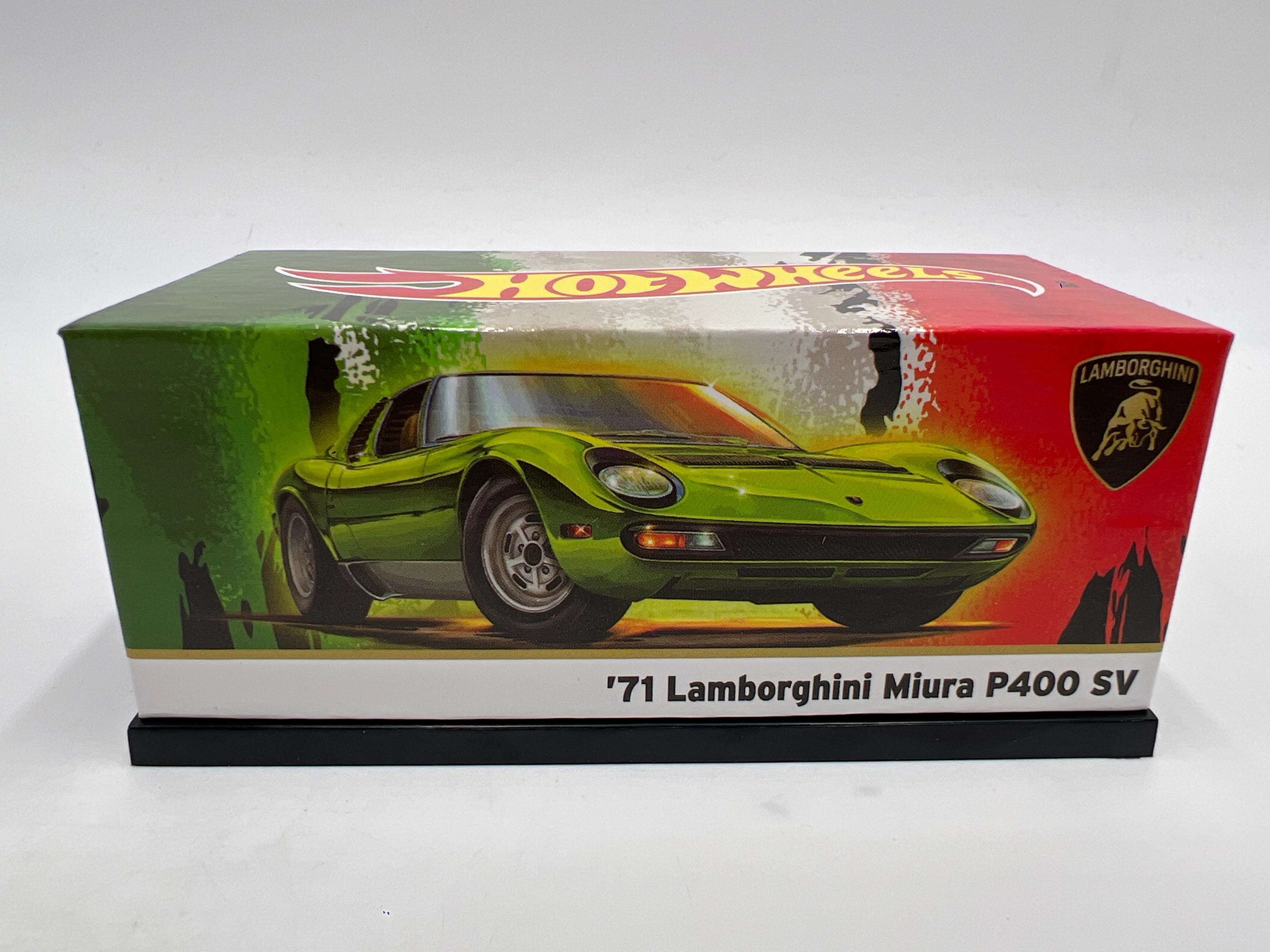 2025 Hot Wheels RLC 71 Lamborghini Miura P400 SV Antifreeze Green - Image 8