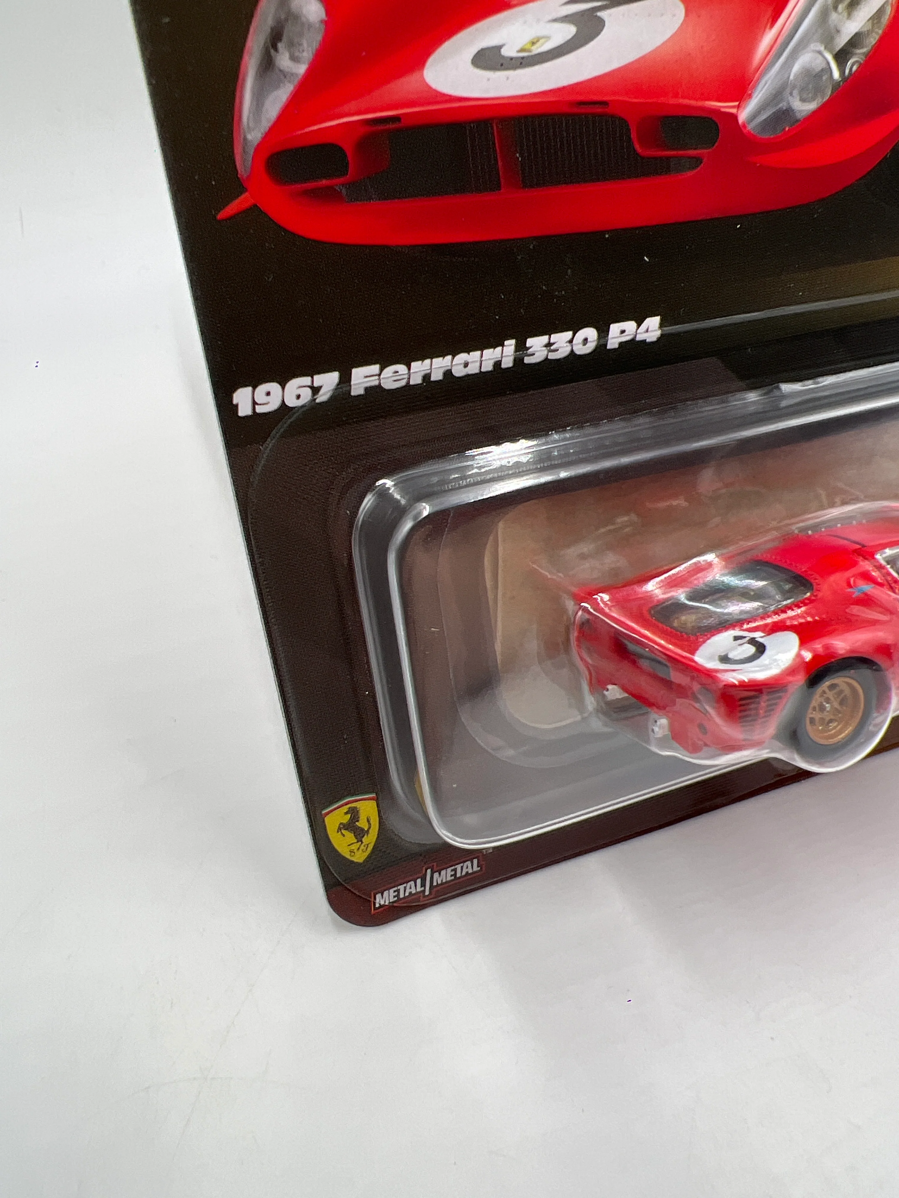 2025 Hot Wheels RLC Elite 64 #20 Ferrari 330 P4 Red W/Protector - Image 4
