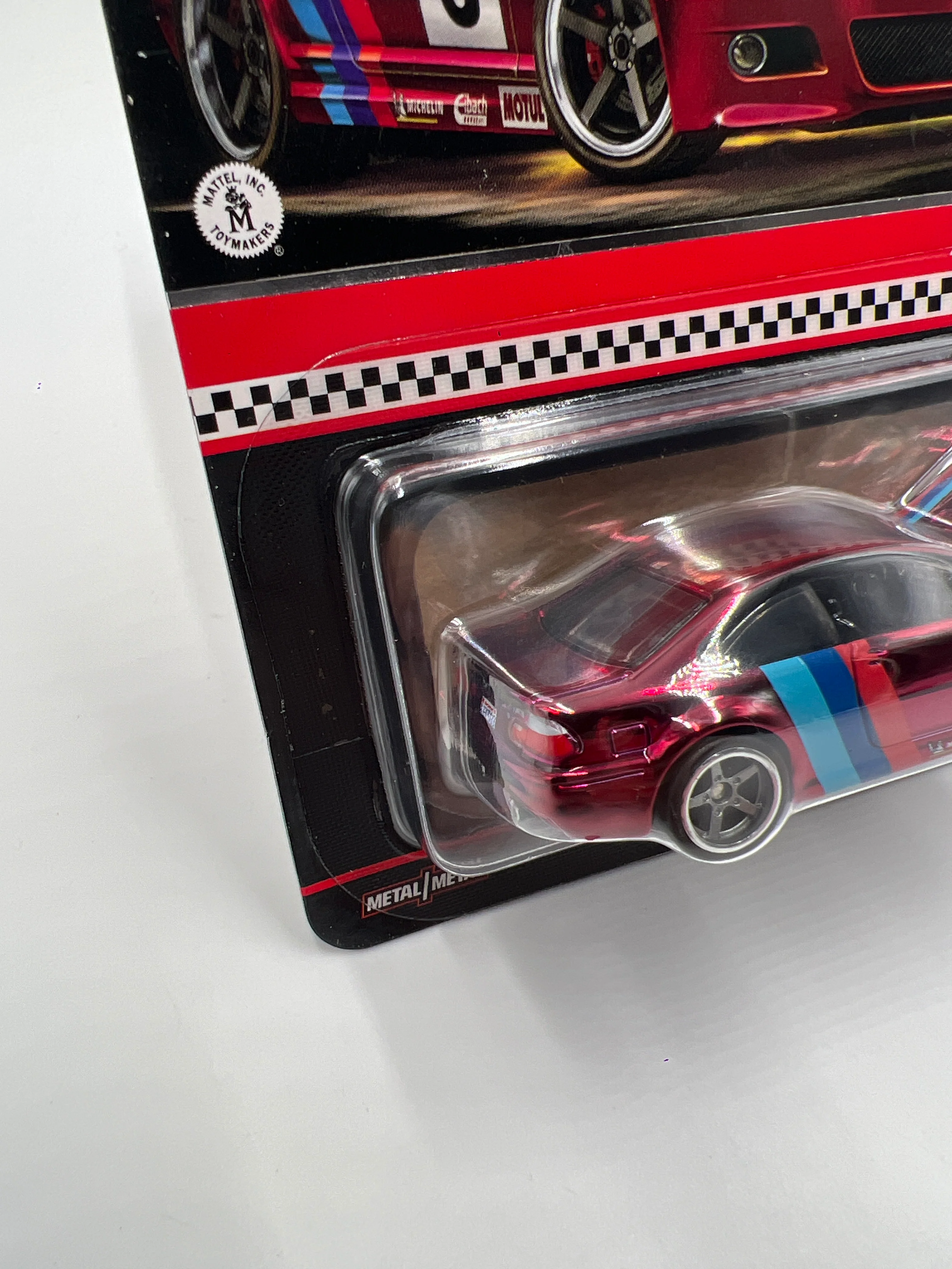 2025 Hot Wheels RLC Exclusive 2006 BMW M3 Red W/Protector - Image 4