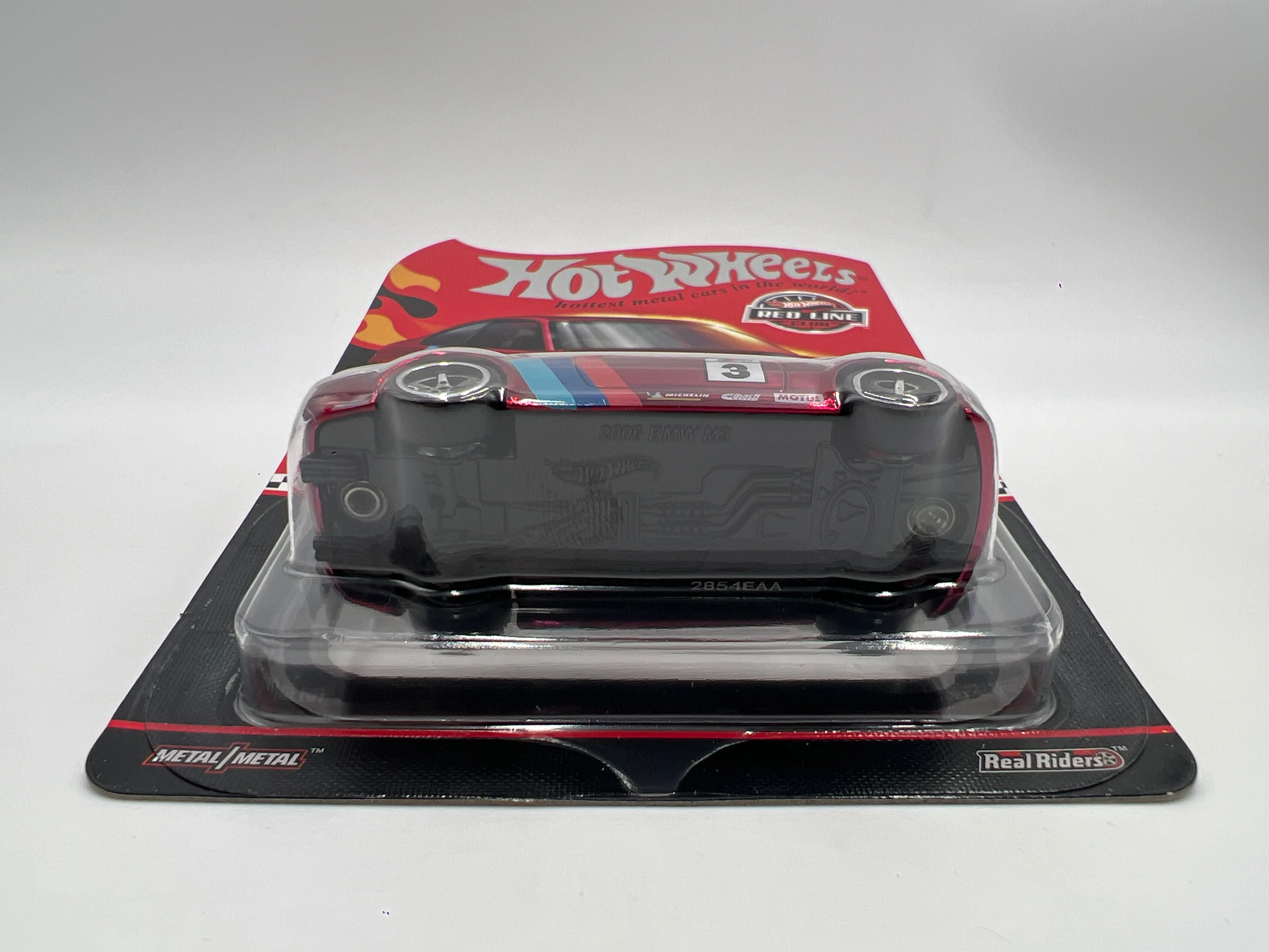 2025 Hot Wheels RLC Exclusive 2006 BMW M3 Red W/Protector - Image 5