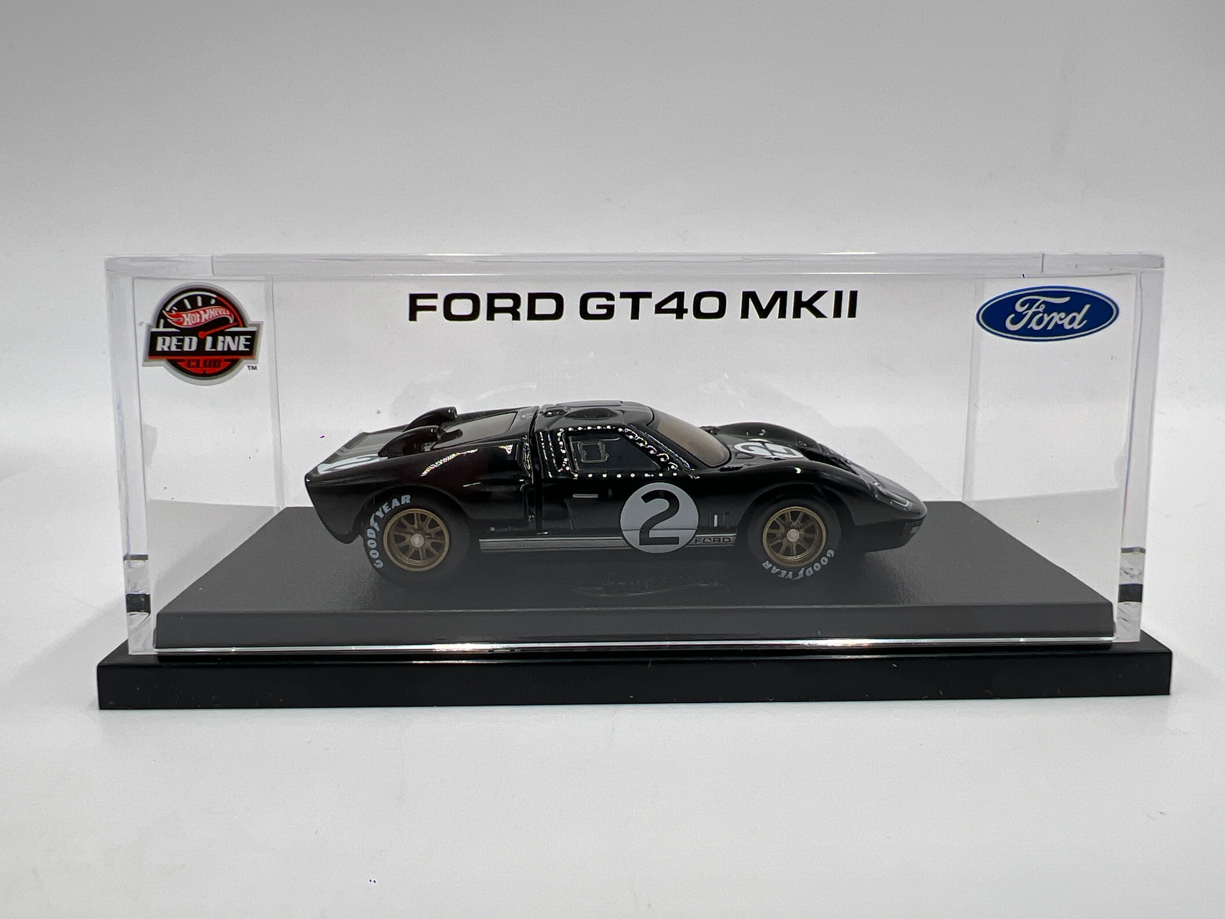 2025 Hot Wheels RLC Ford GT40 MKII Black - Image 7