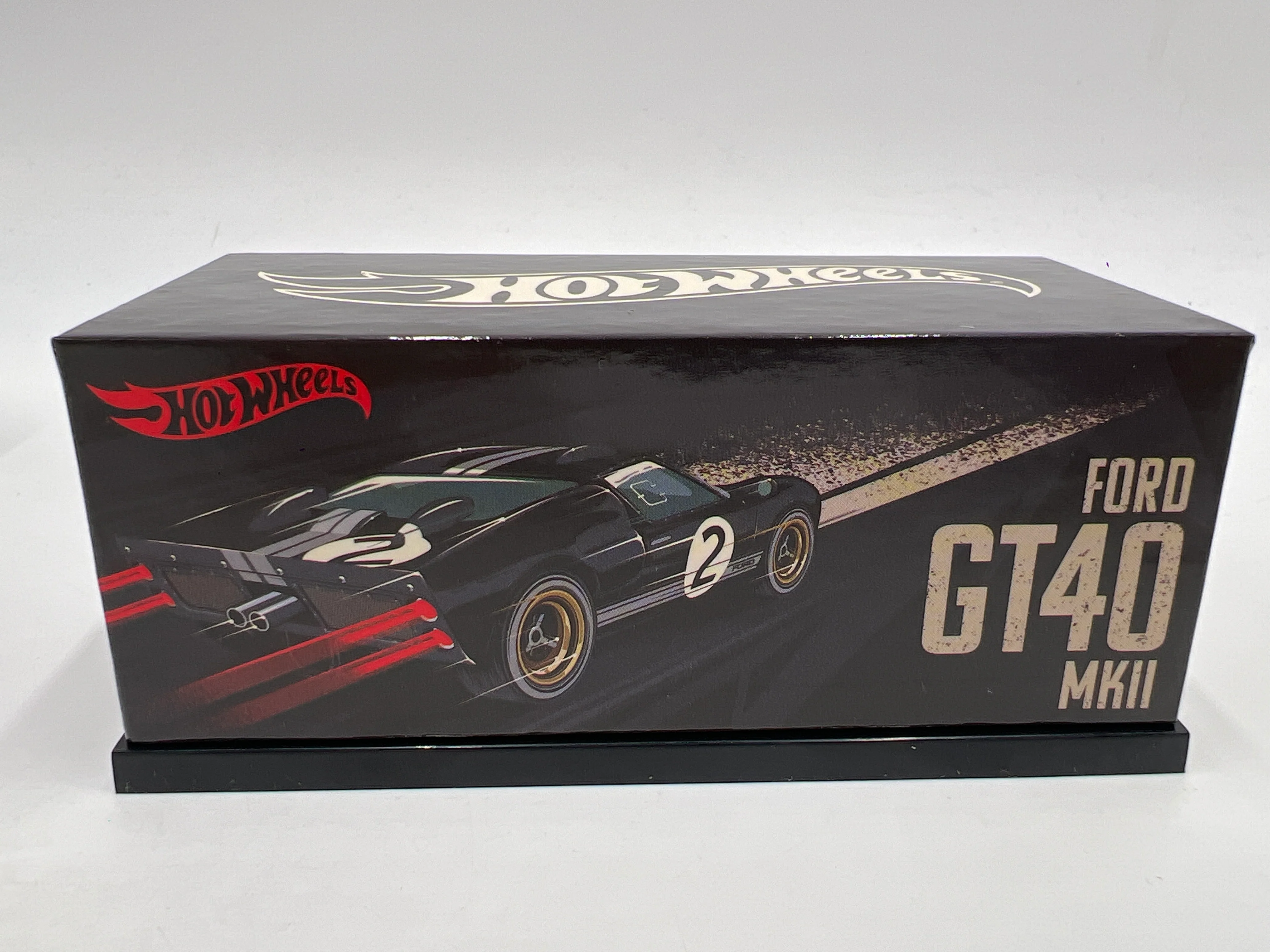 2025 Hot Wheels RLC Ford GT40 MKII Black - Image 8