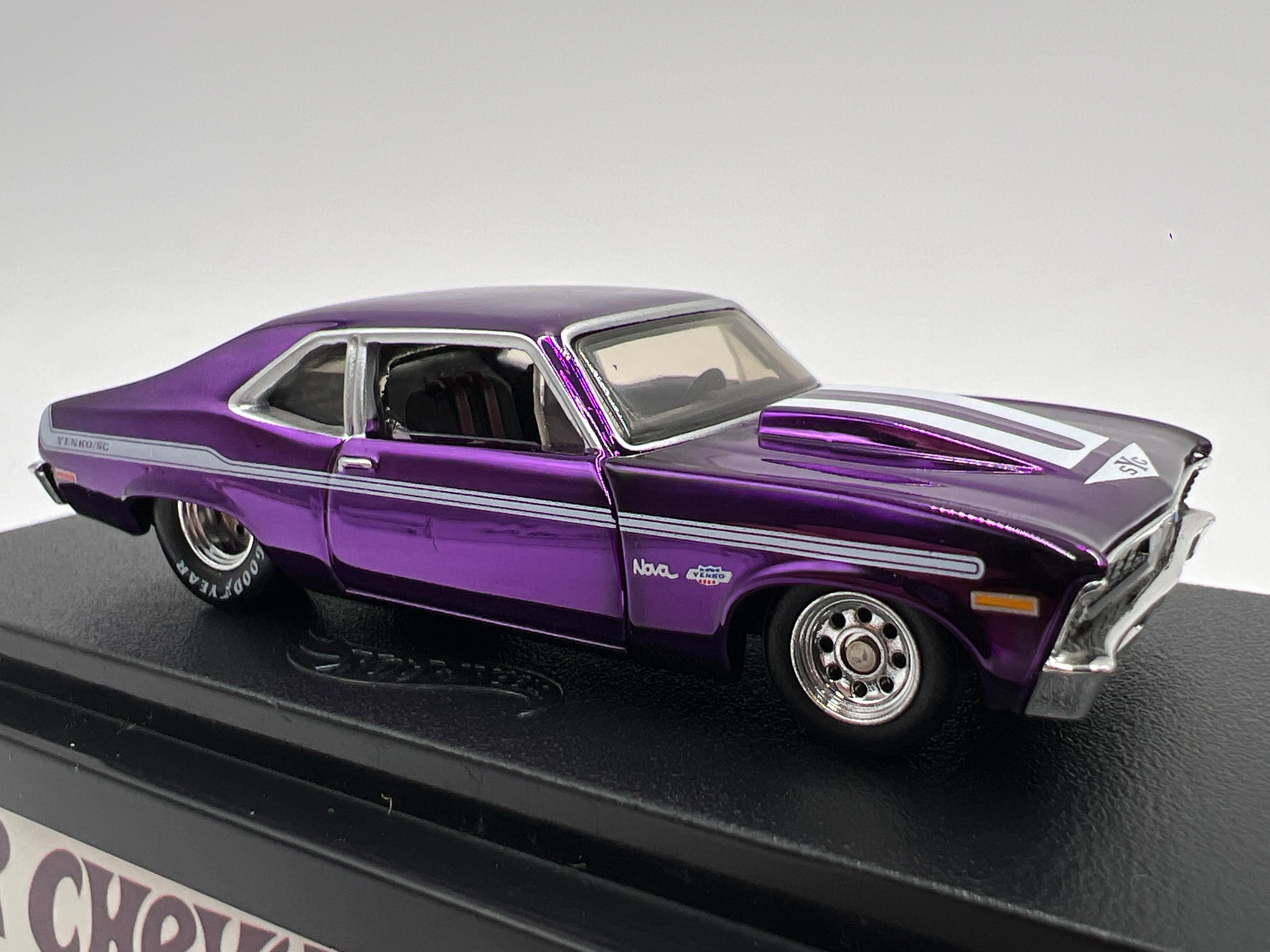 2025 Hot Wheels RLC 1972 Chevy Nova SS Purple - Image 2