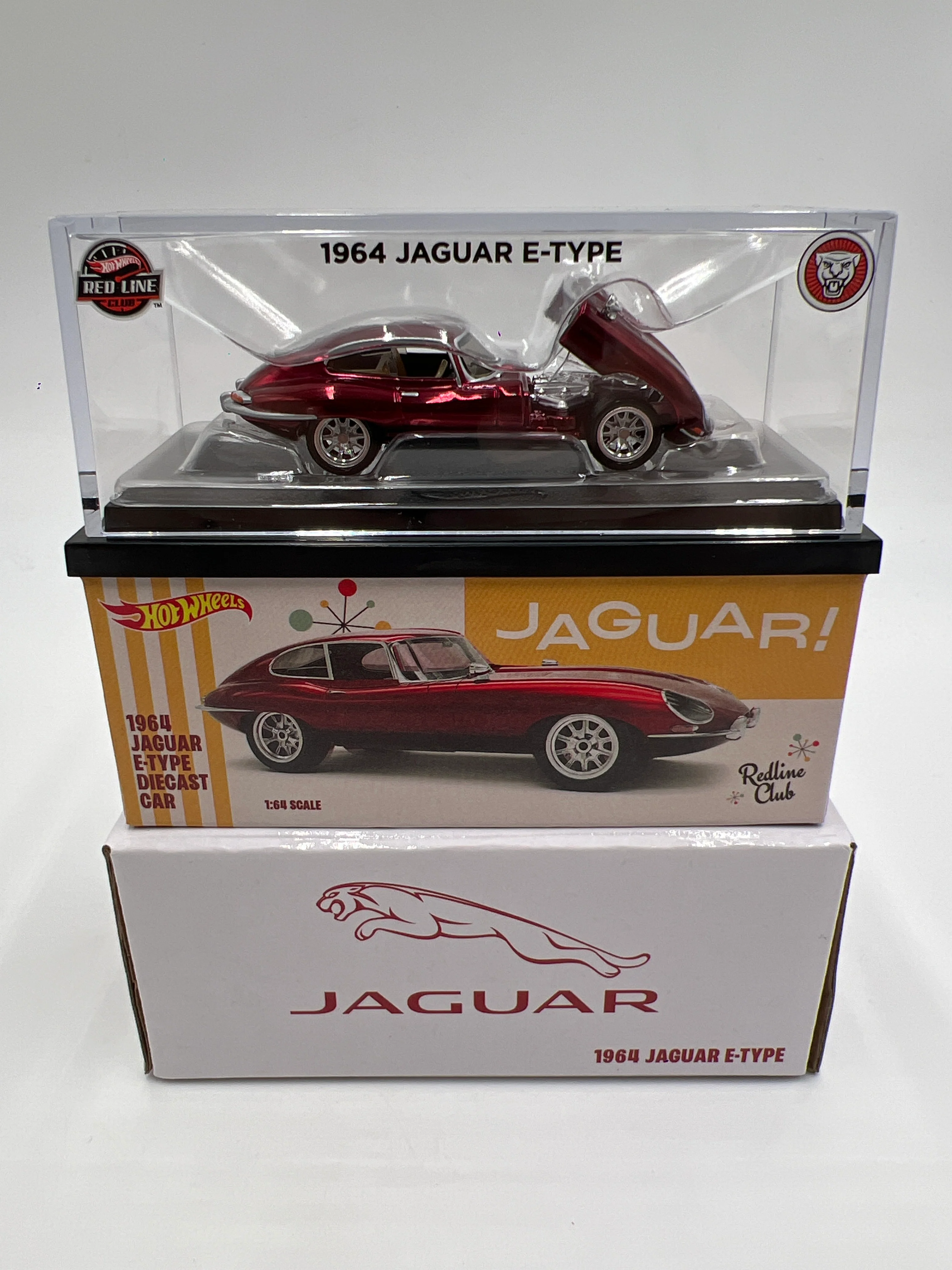 2025 Hot Wheels RLC Exclusive 1964 Jaguar E-Type Red