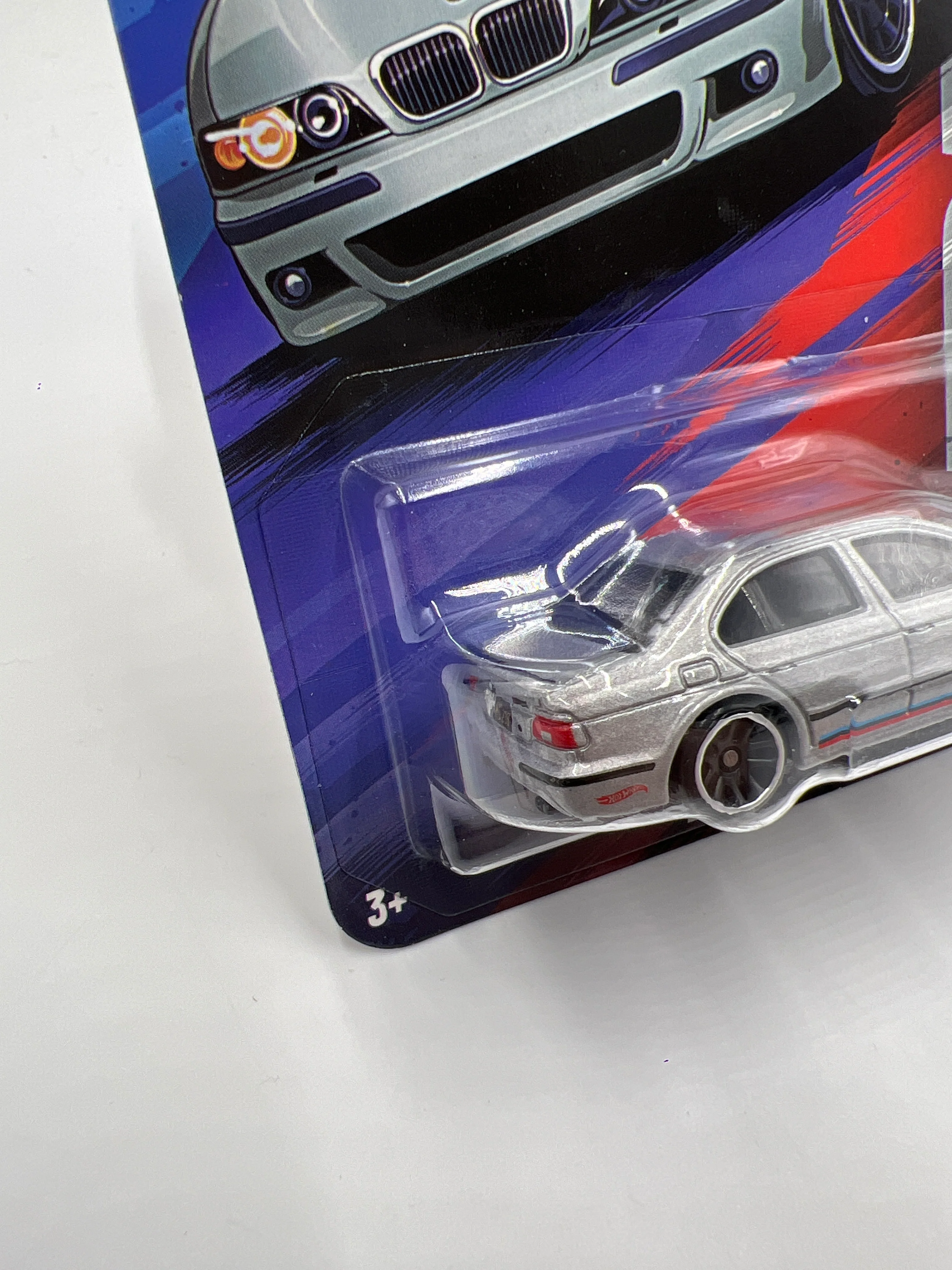 2025 Hot Wheels Silver Series BMW Set #5 2001 BMW M5 Silver 156D - Image 4