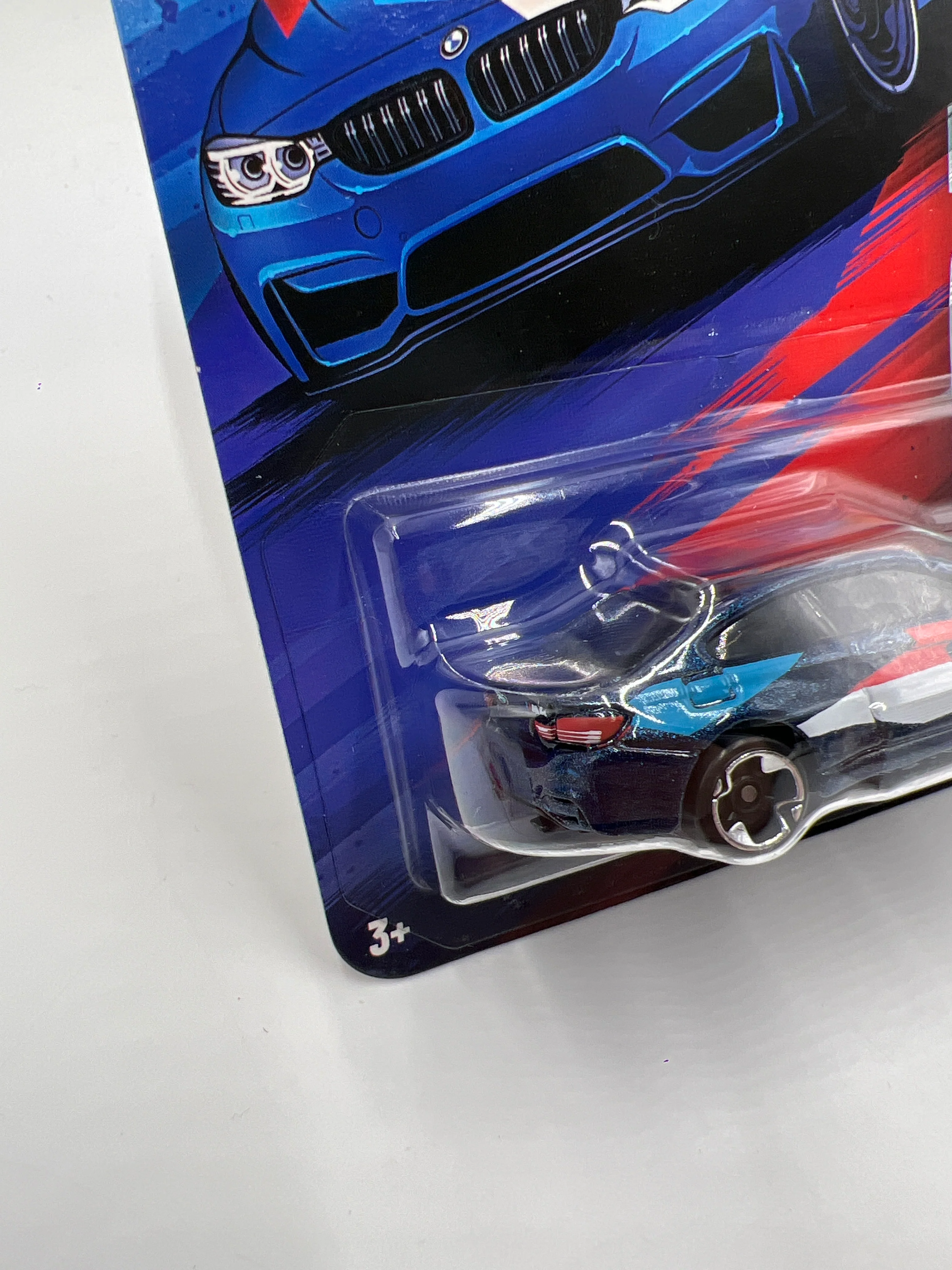 2025 Hot Wheels Silver Series BMW Set #4 BMW M4 Dark Blue 154D - Image 4