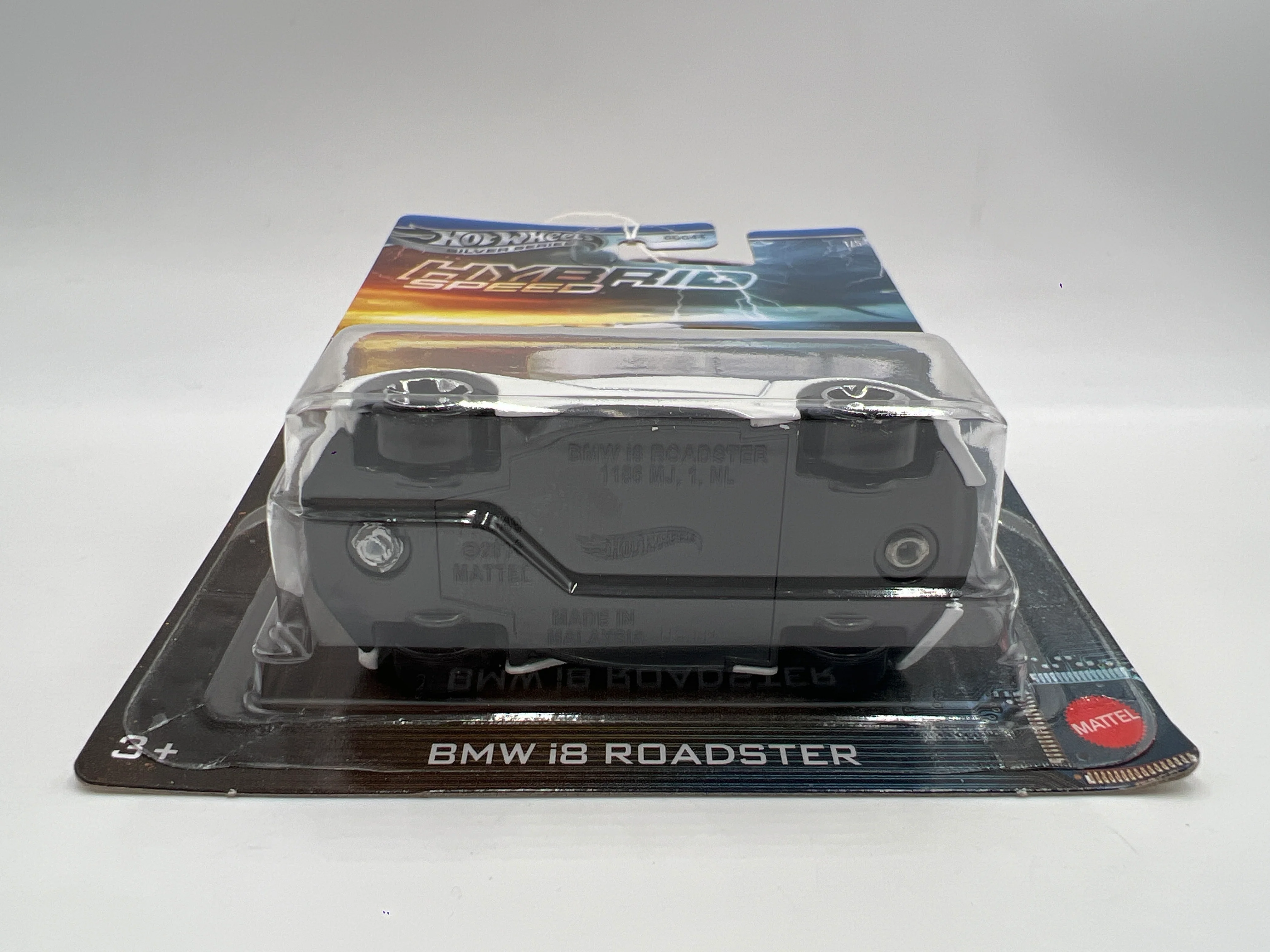 2025 Hot Wheels Silver Series Hybrid Speed #1 BMW i8 Roadster White 150A - Image 5