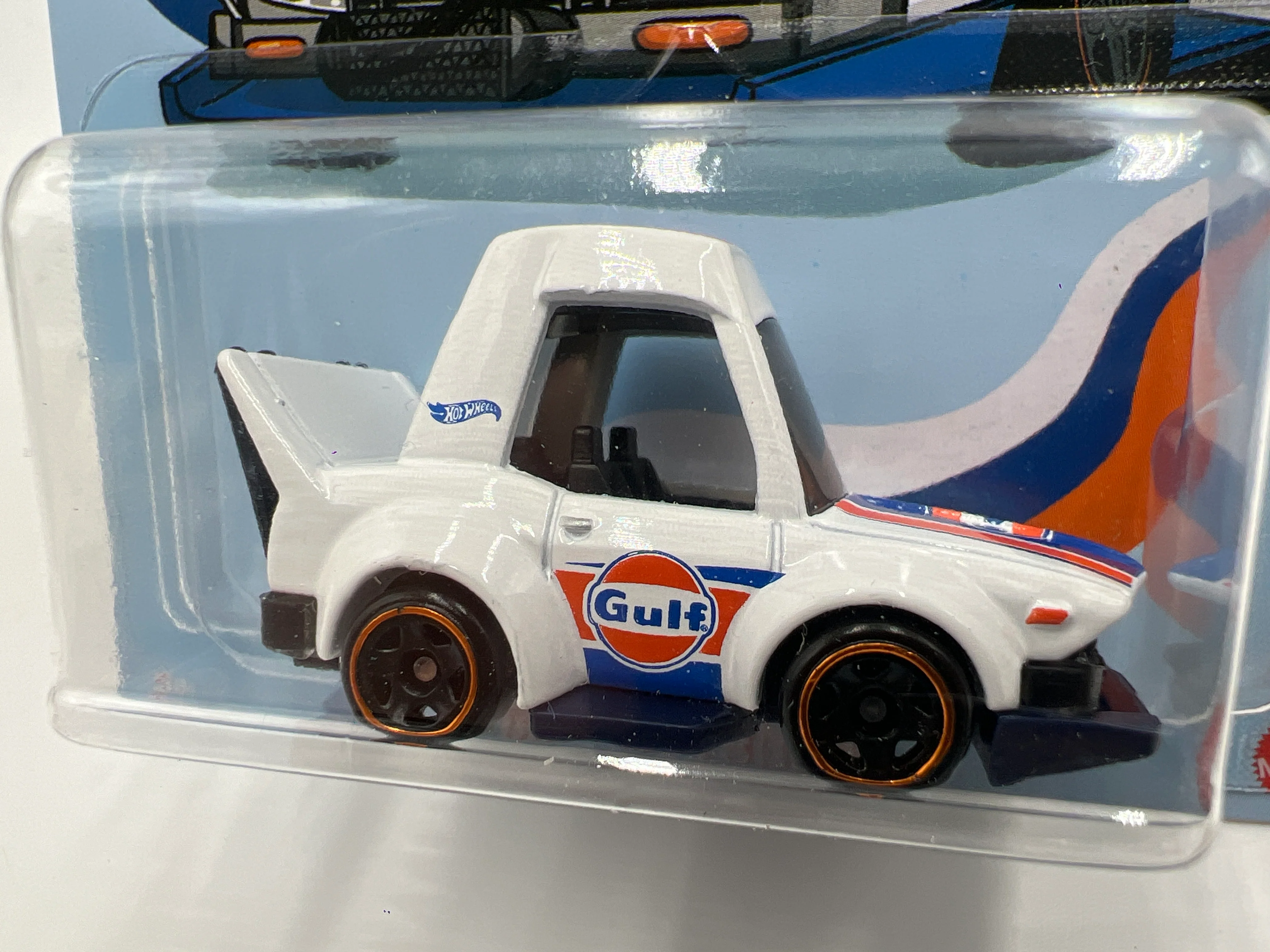 2025 Hot Wheels Silver Series Tooned Gulf #4 Manga Tuner 156M - Image 2