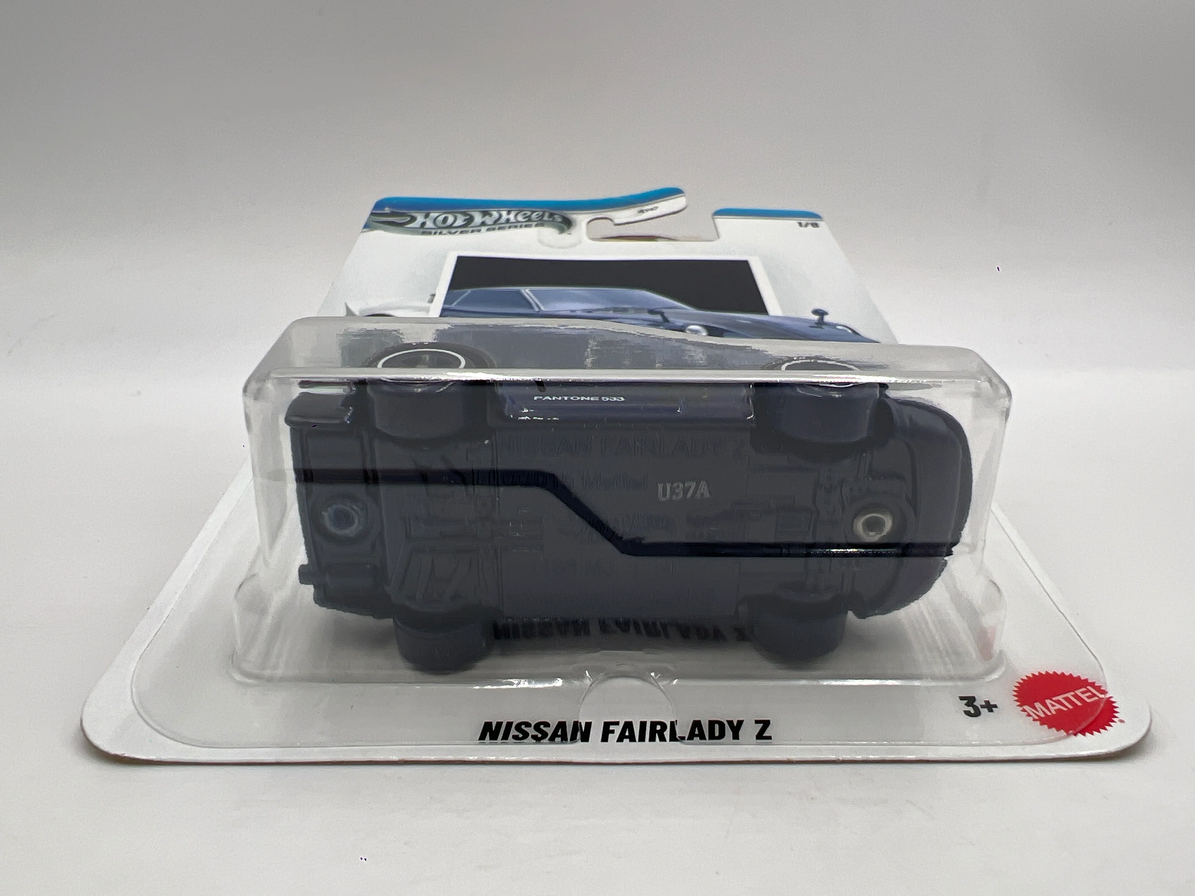 Hot Wheels Silver Series Pantone 533 #1 Nissan Fairlady Z Dark Blue 150E - Image 5