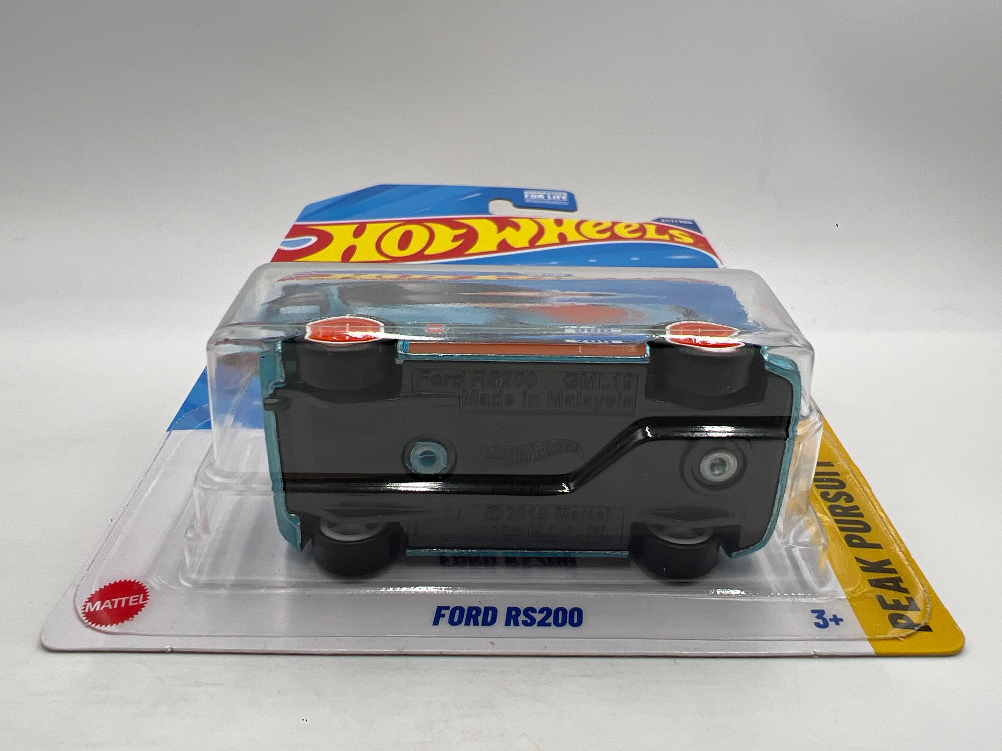 2025 Hot Wheels Super Treasure Hunt #247 Ford RS200 Gulf Blue W/Protector - Image 5