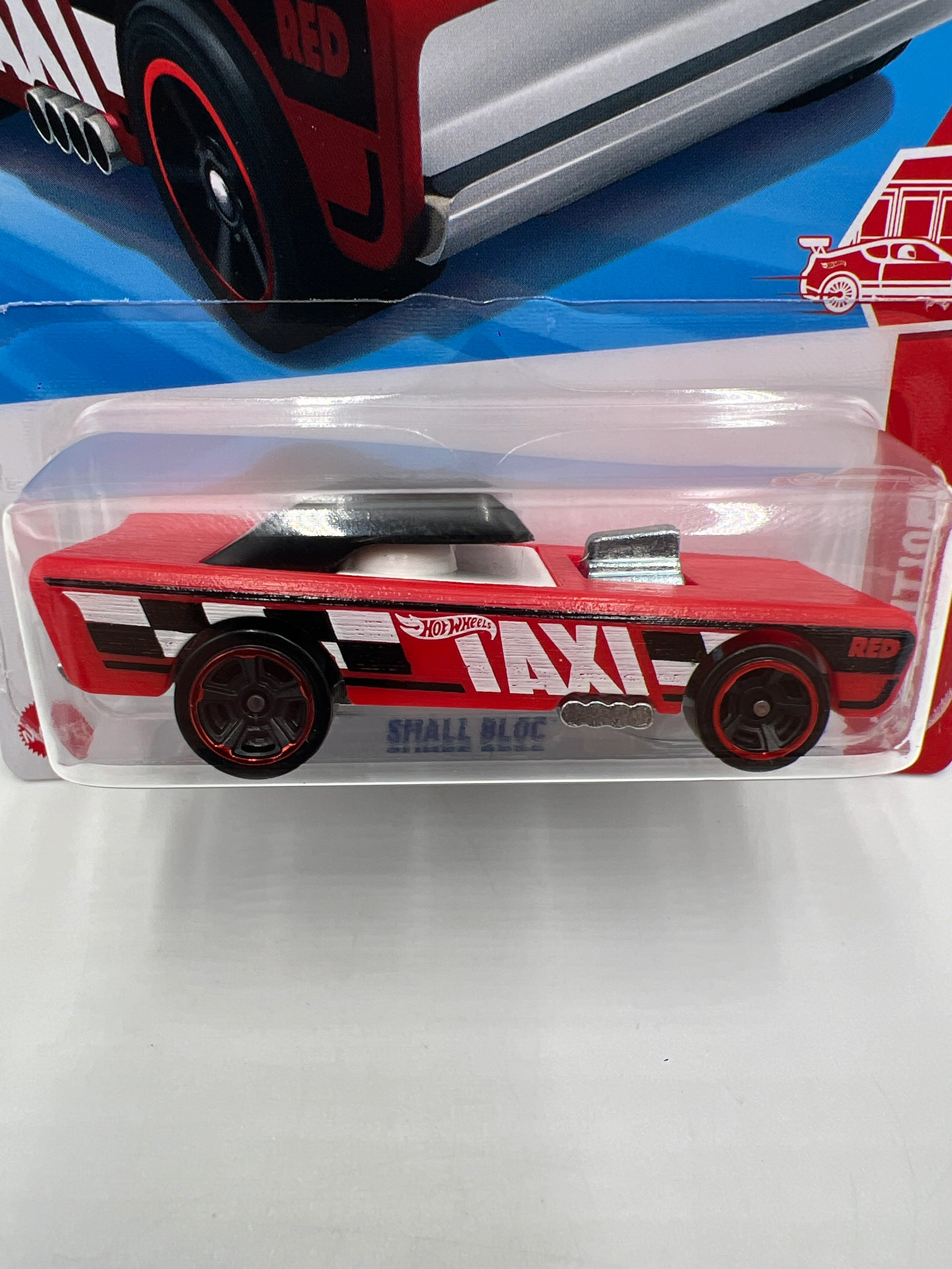 2025 Hot Wheels Target Red Edition #7 Small Bloc Red 144C - Image 2