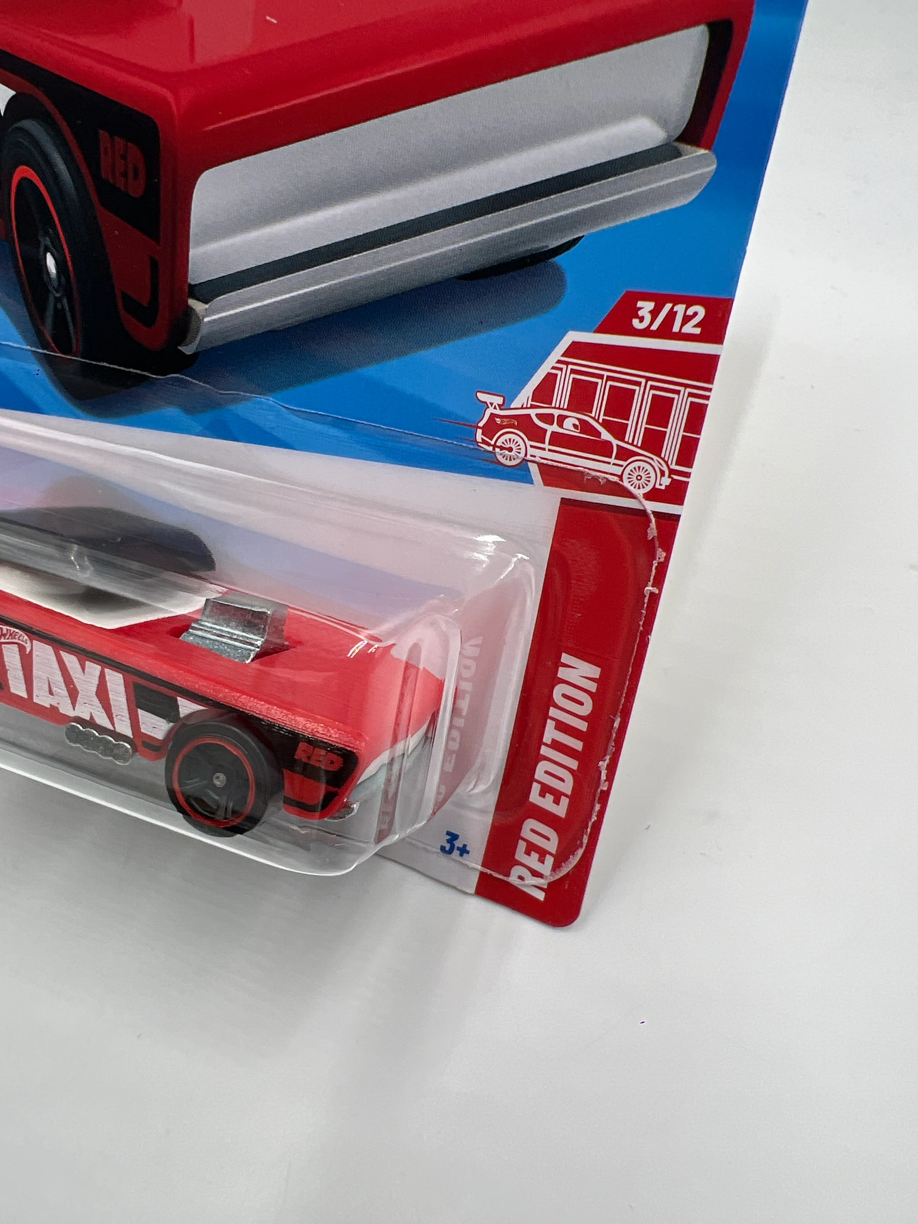 2025 Hot Wheels Target Red Edition #7 Small Bloc Red 144C - Image 3