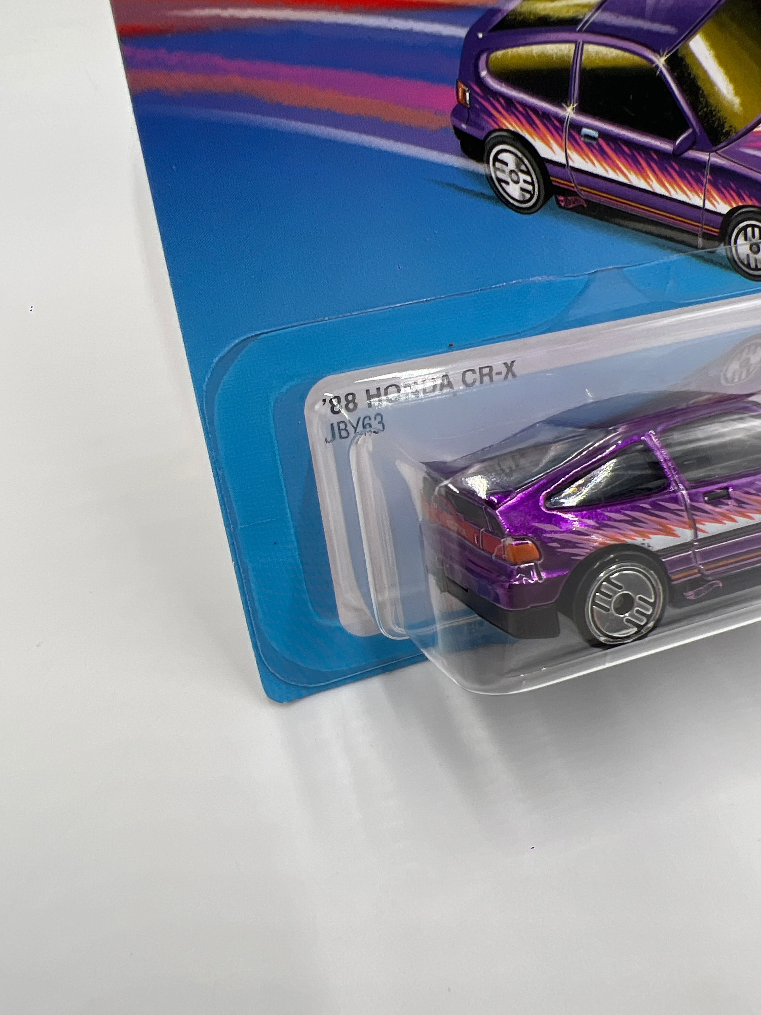 2025 Hot Wheels Target Ultra Hots #4 89 Honda CR-X Purple 154D - Image 5