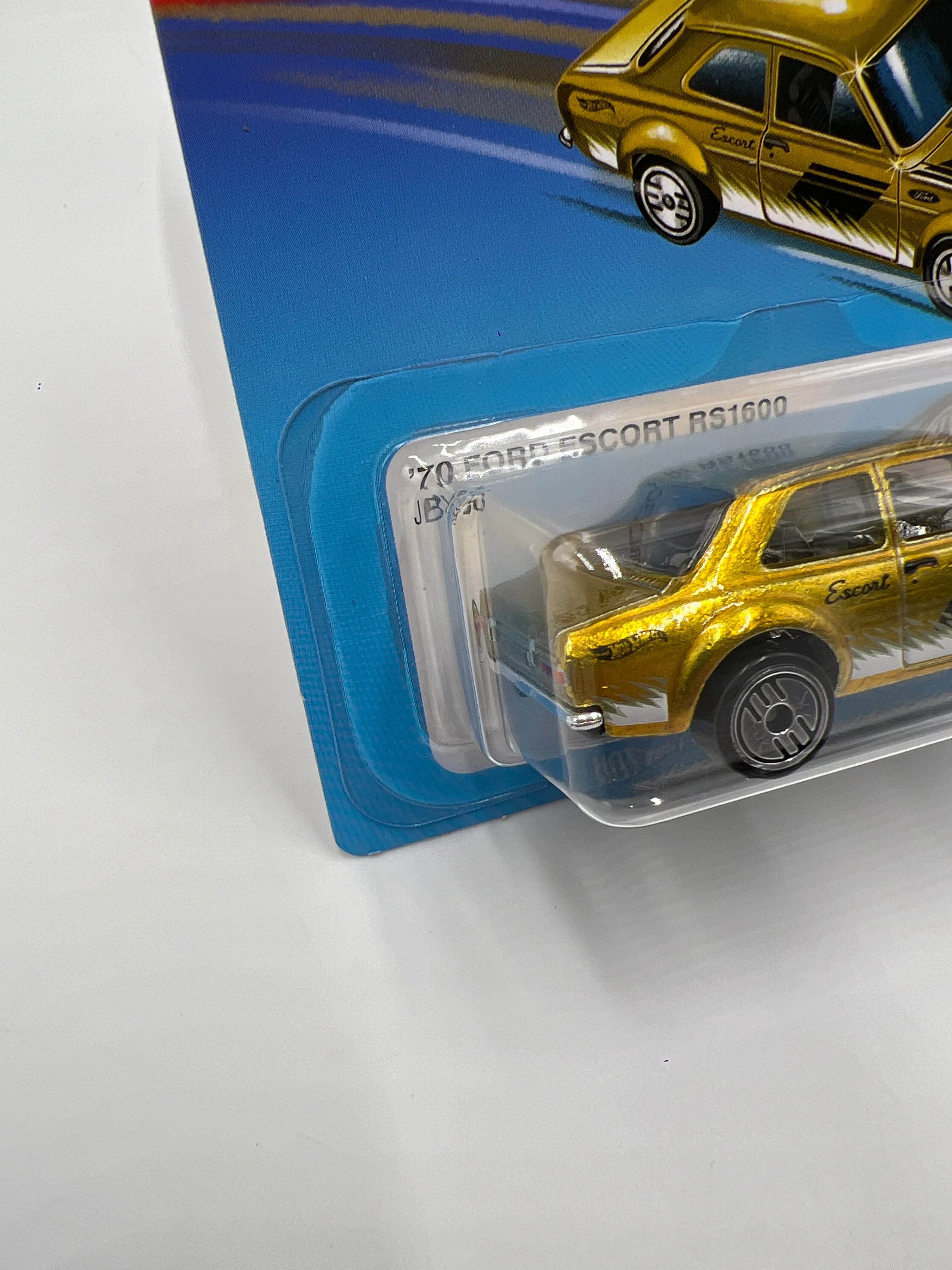 2025 Hot Wheels Target Ultra Hots #1 70 Ford Escort RS1600 Gold 154D - Image 5