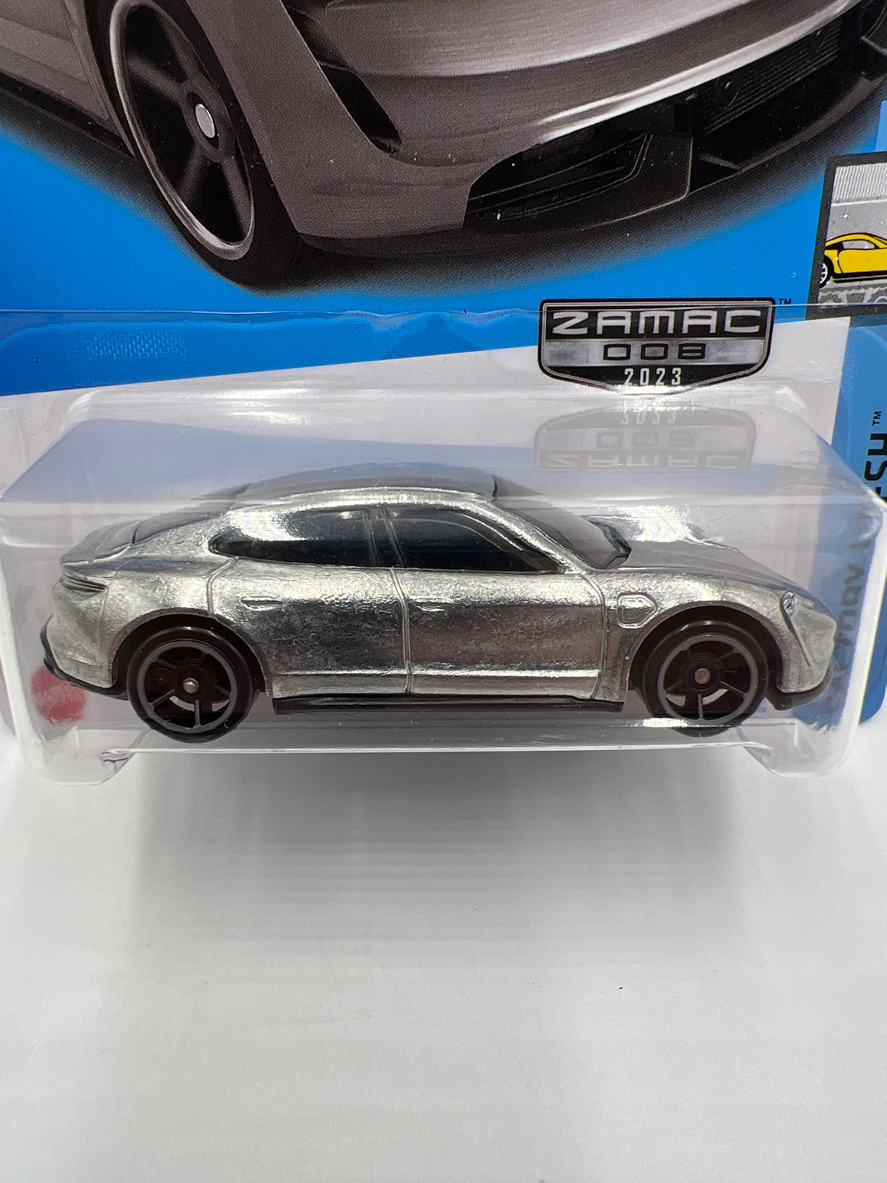2023 Hot Wheels Walmart Exclusive Zamac 8 #149 Porsche Taycan Turbo S 144C - Image 2