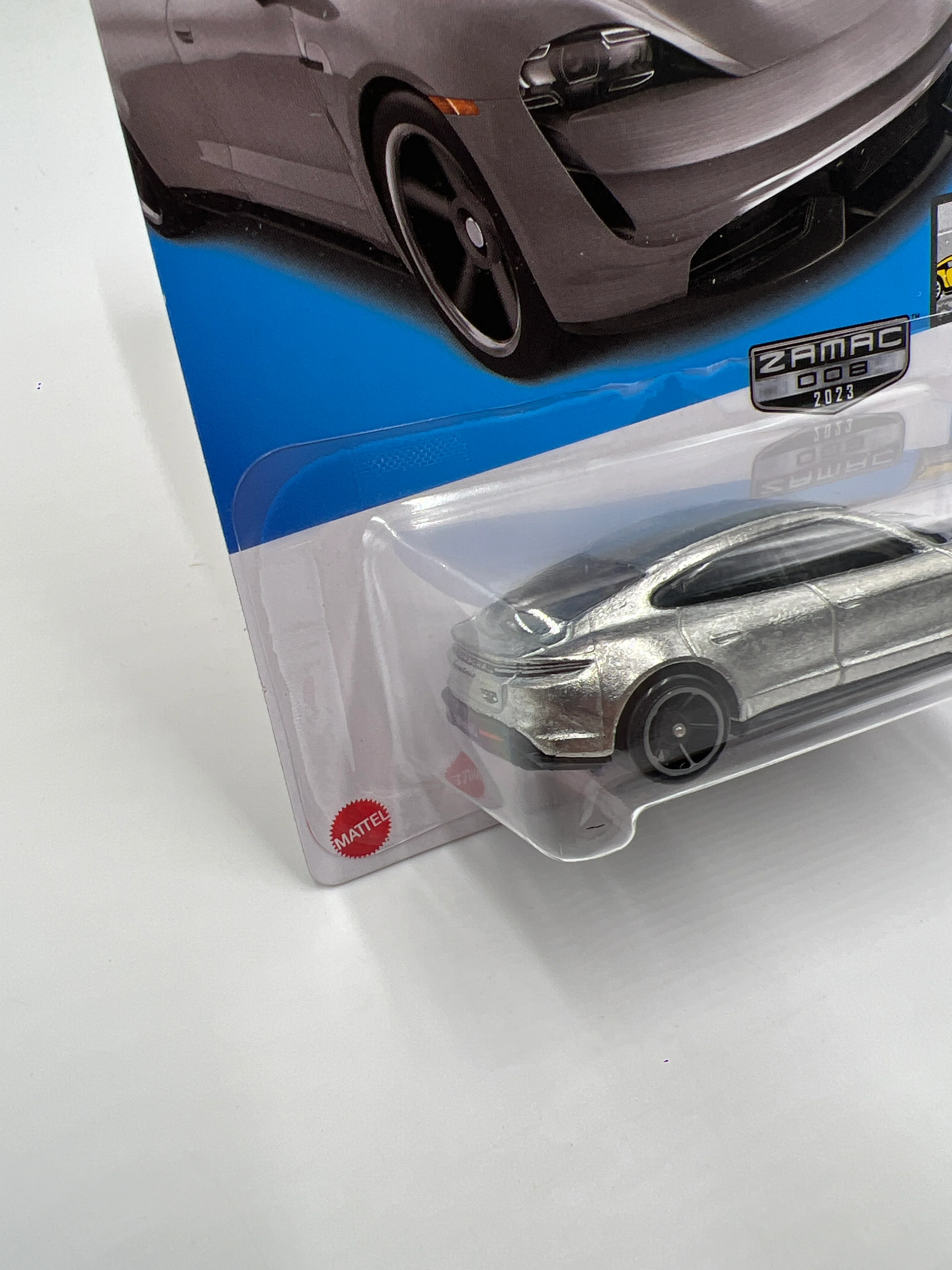 2023 Hot Wheels Walmart Exclusive Zamac 8 #149 Porsche Taycan Turbo S 144C - Image 4