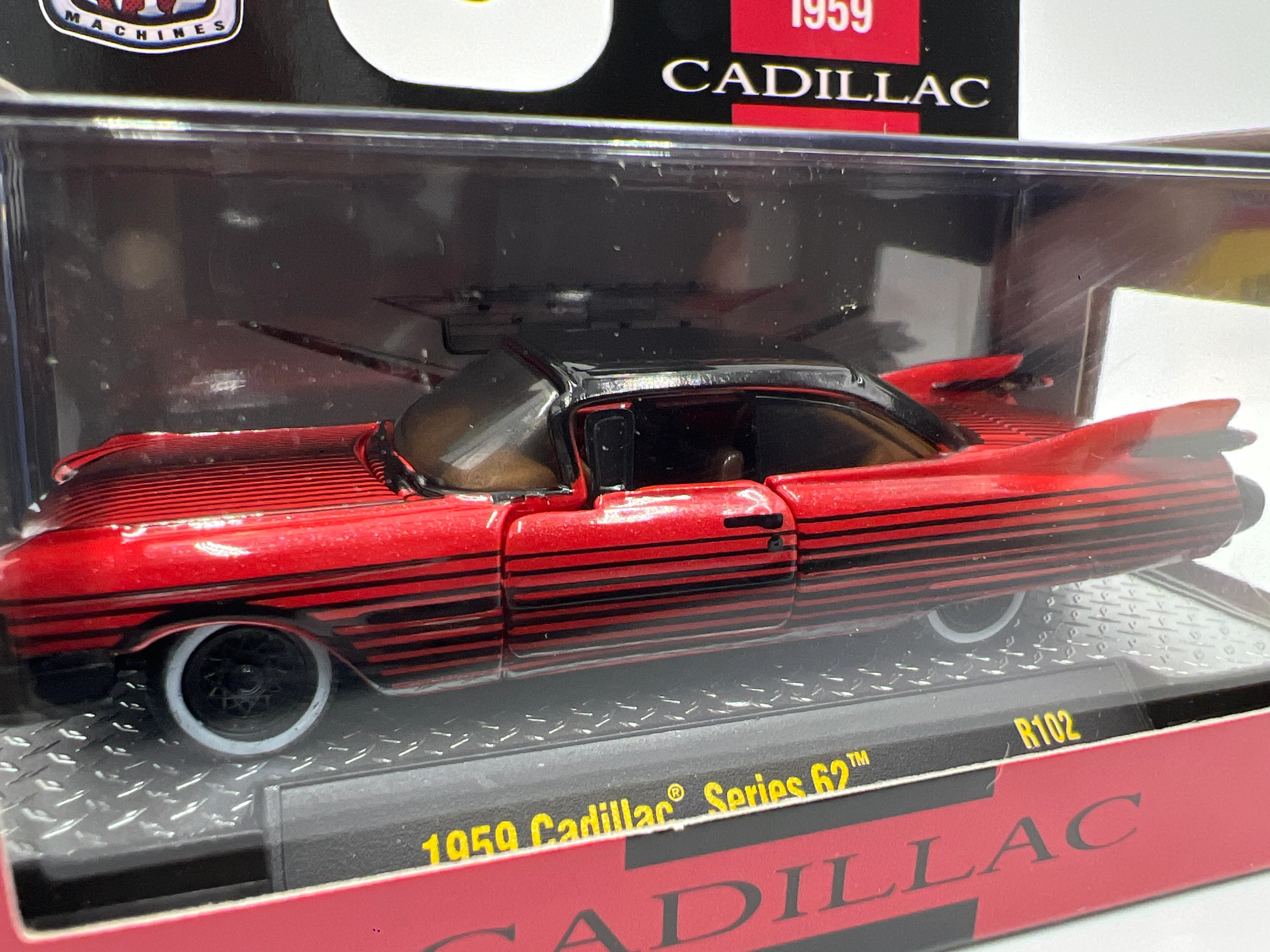 2025 M2 Machines 1959 Cadillac Series 62 Red R102 - Image 2