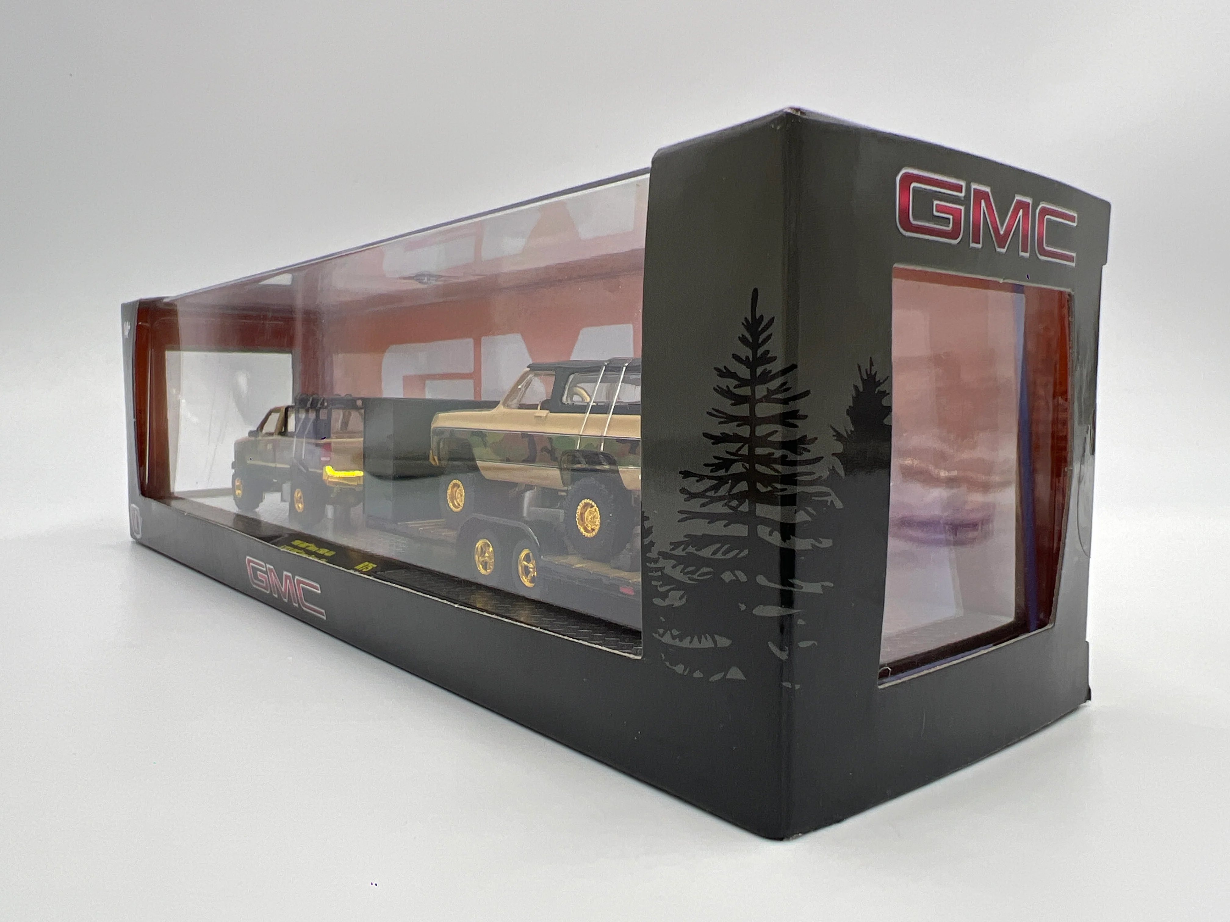 M2 Machines Auto Haulers CHASE 1998 GMC Sierra 1500 4x4 & 1973 GMC Jimmy Sierra 4x4 R75 - Image 5