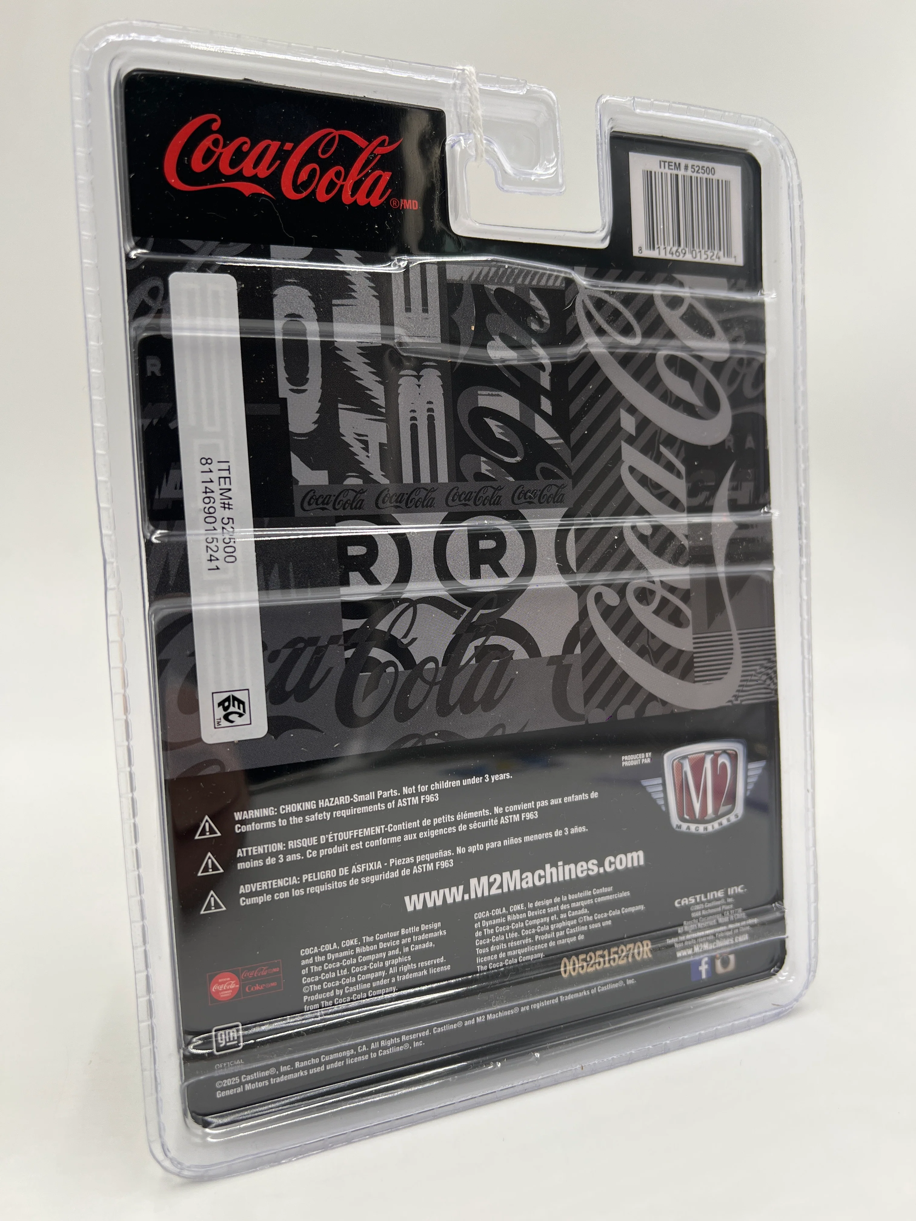 2025 M2 Machines Coca Cola 1973 Chevrolet Cheyenne Super 30 Black A55 195B - Image 6
