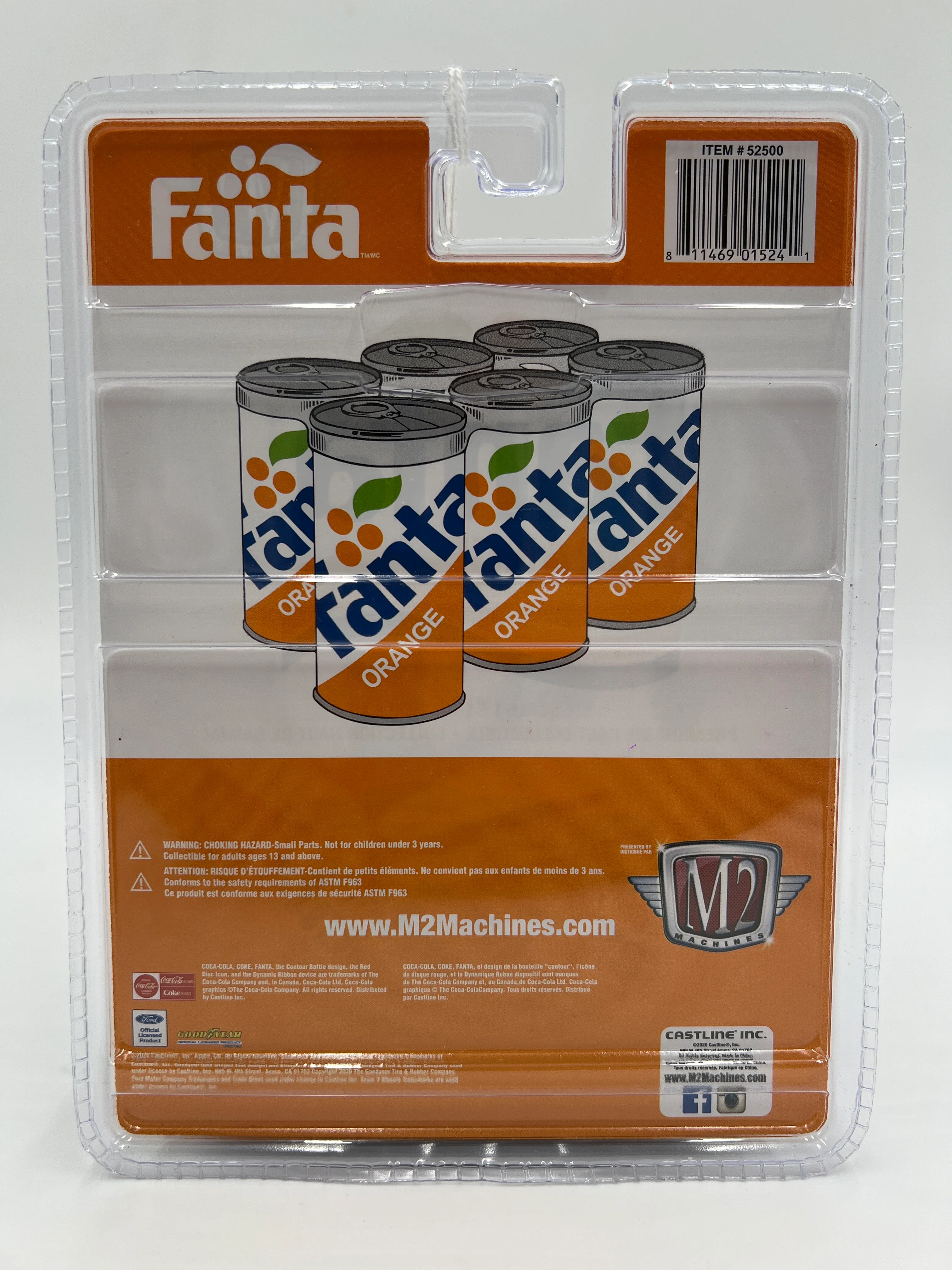 M2 Machines Fanta CHASE 1988 Ford Mustang GT A07 - Image 6