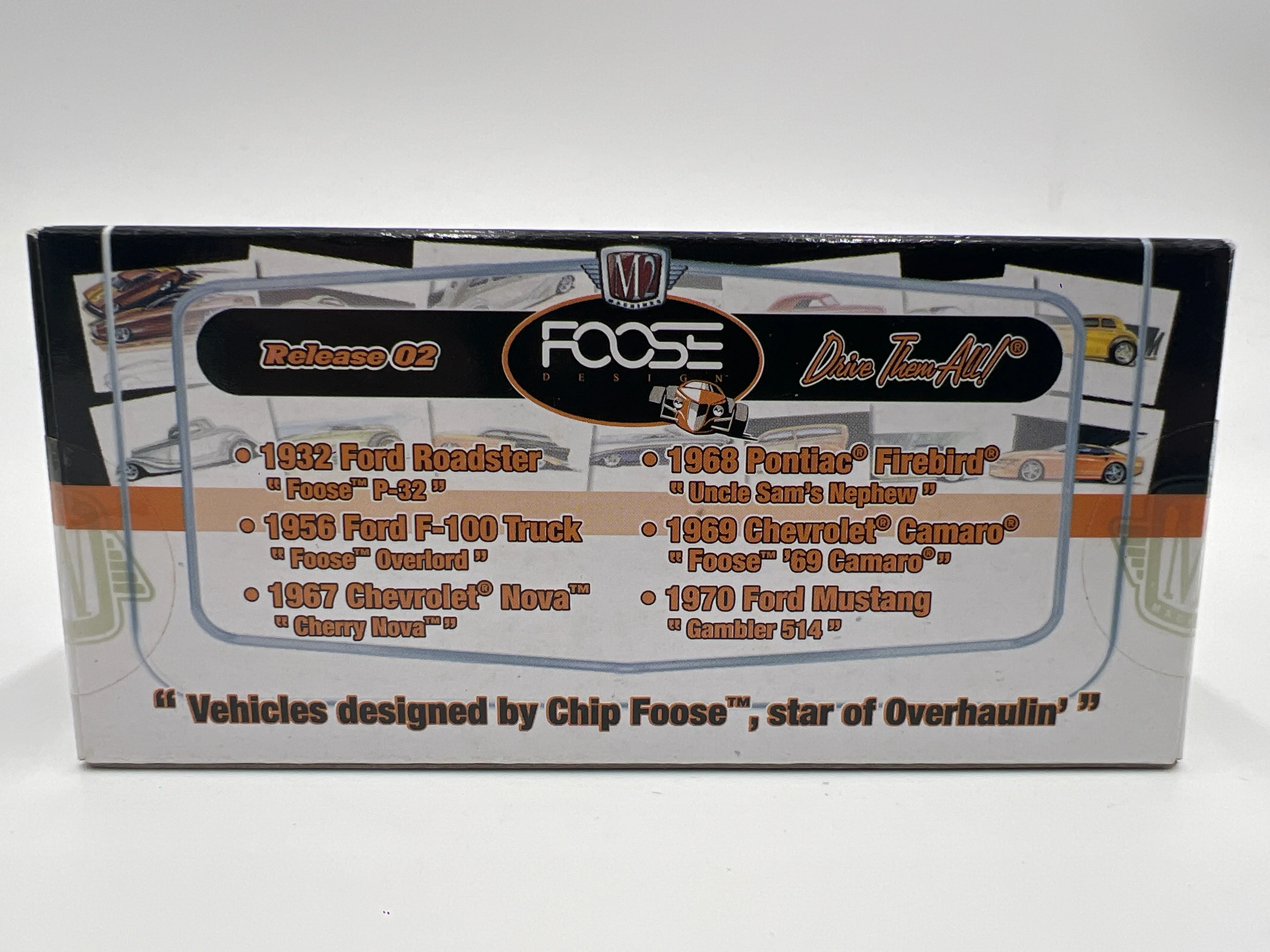 M2 Machines Foose Cherry Nova 1967 Chevrolet Nova Black/Red 13-03 - Image 6