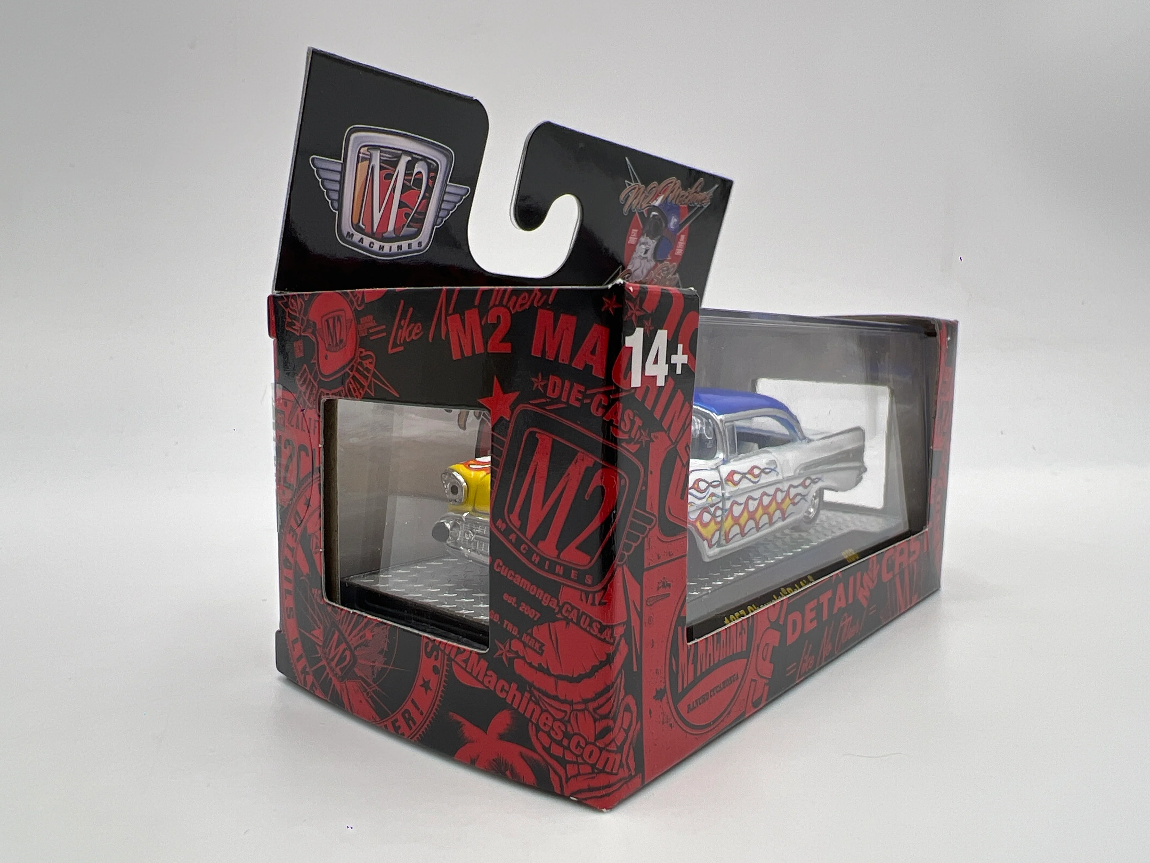 2025 M2 Machines Detroit Muscle 1957 Chevrolet Bel Air R88 - Image 4