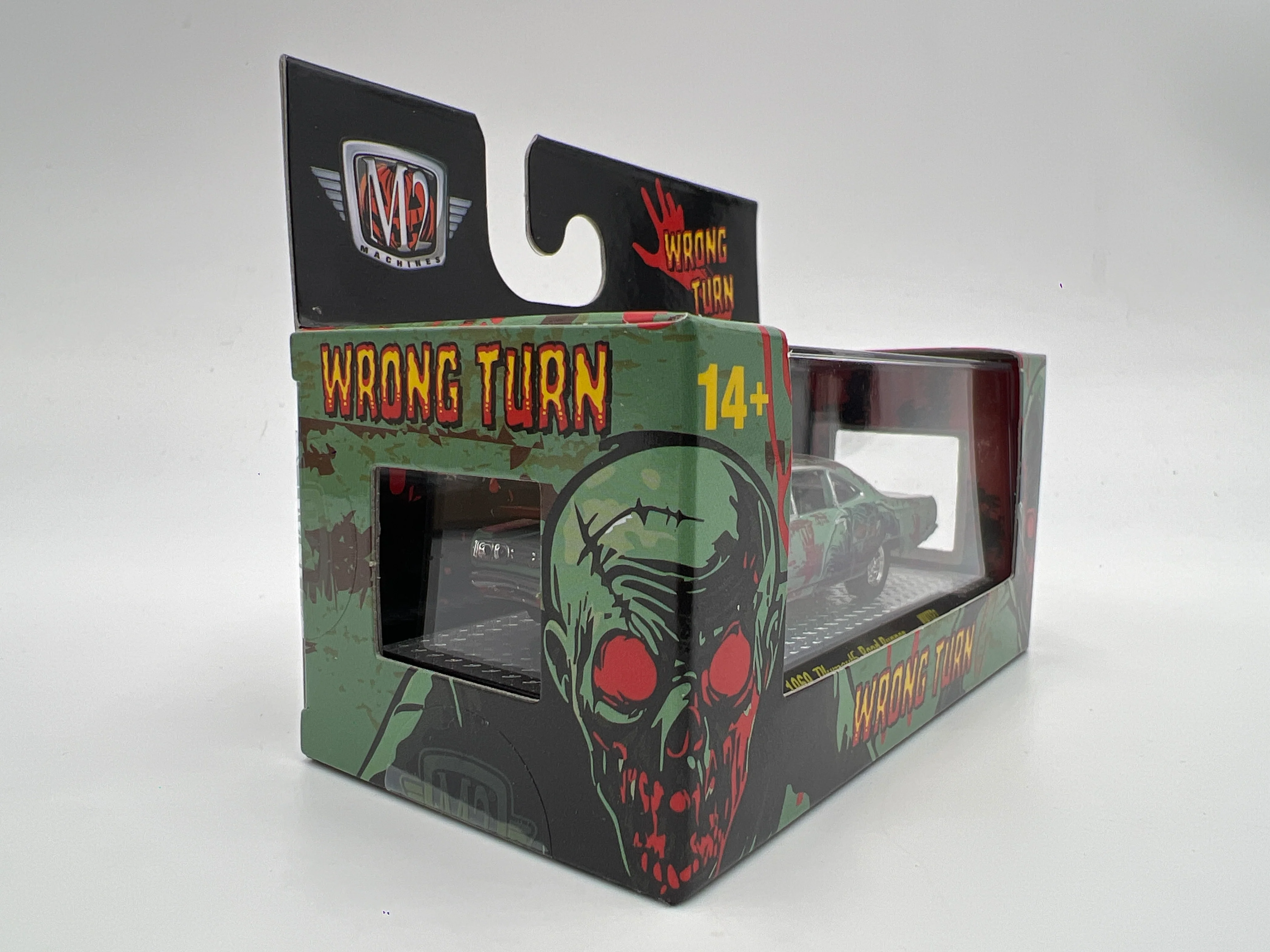 2025 M2 Machines Walmart Exclusive Halloween Wrong Turn 1969 Plymouth Road Runner WMTS21 - Image 3