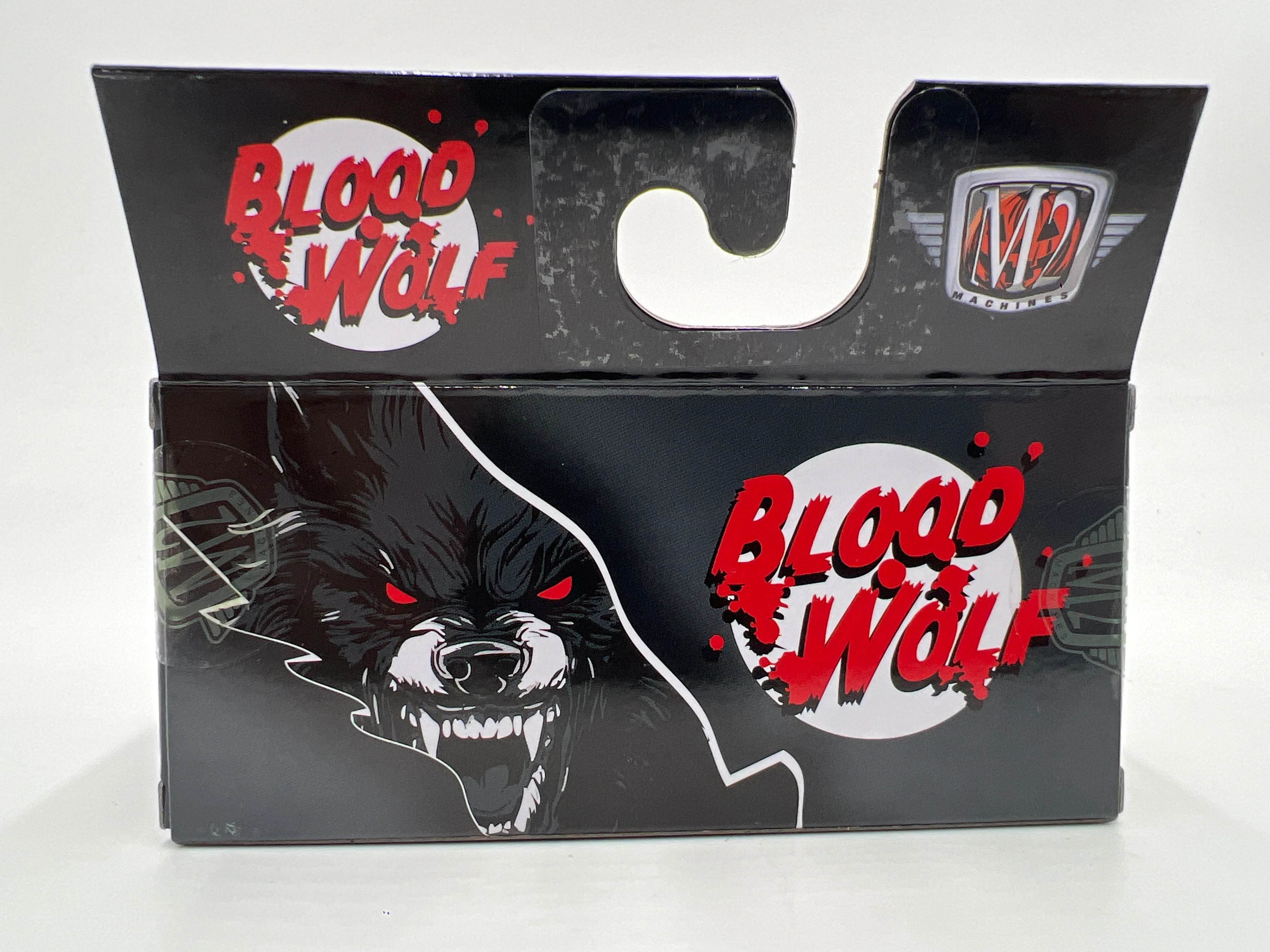 2025 M2 Machines Walmart Exclusive Halloween Blood Wolf 1990 Chevrolet C1500 Silverado Gray WMTS21 - Image 5