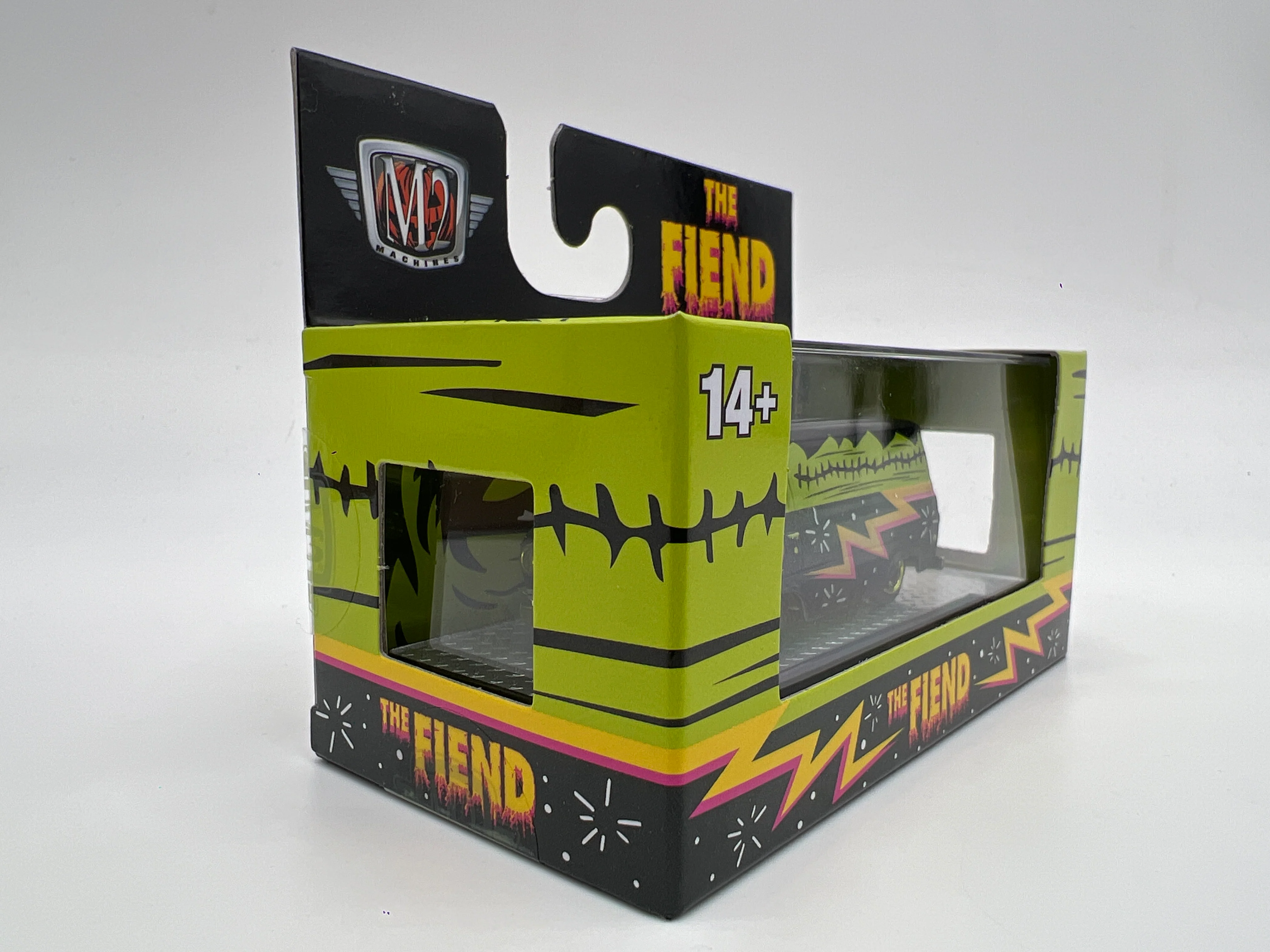 2025 M2 Machines Walmart Exclusive Halloween The Fiend CHASE 1965 Ford Econoline Van WMTS21 - Image 3