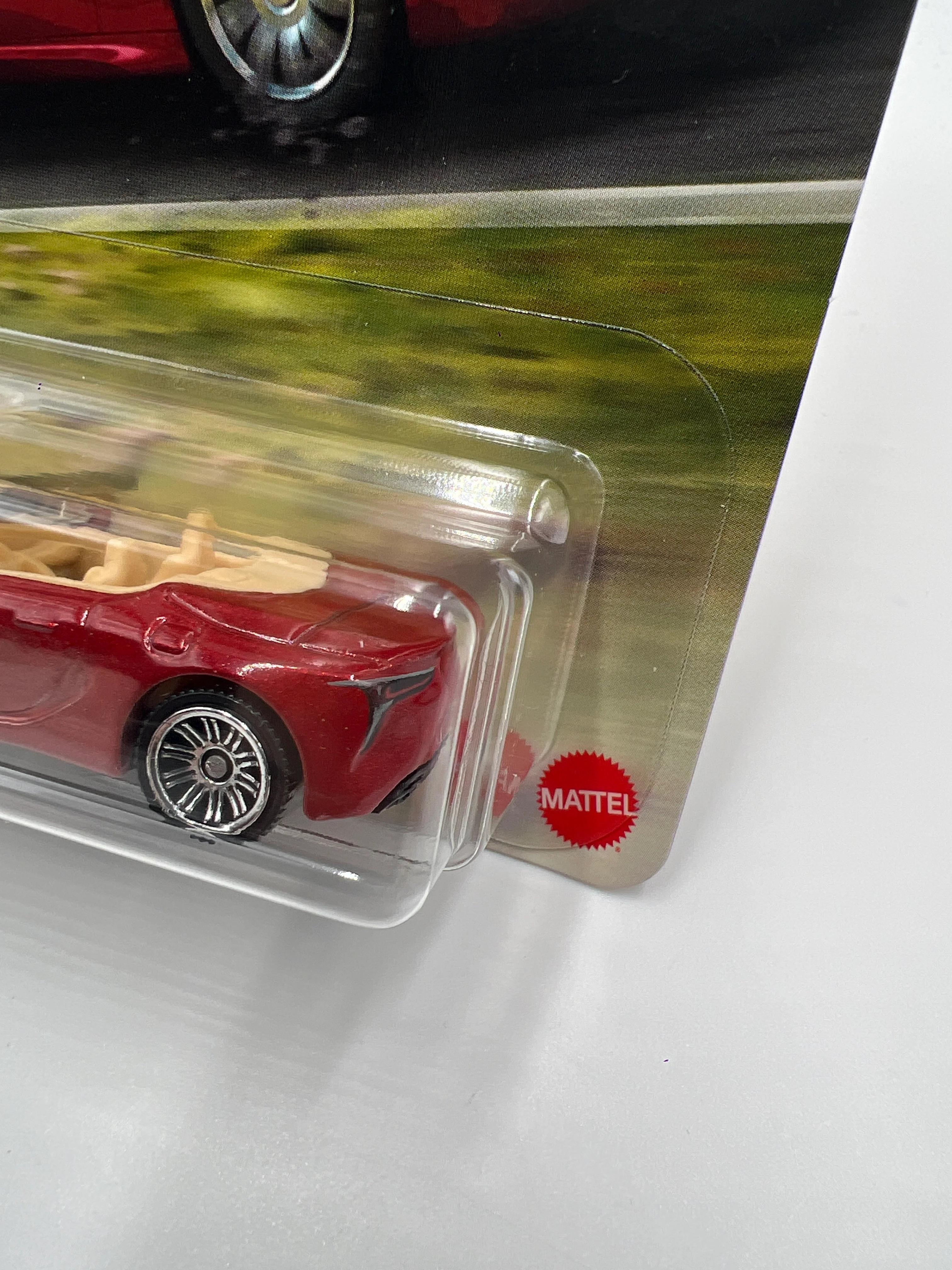 2025 Matchbox #44 2021 Lexus LC 500 Red 213M - Image 3