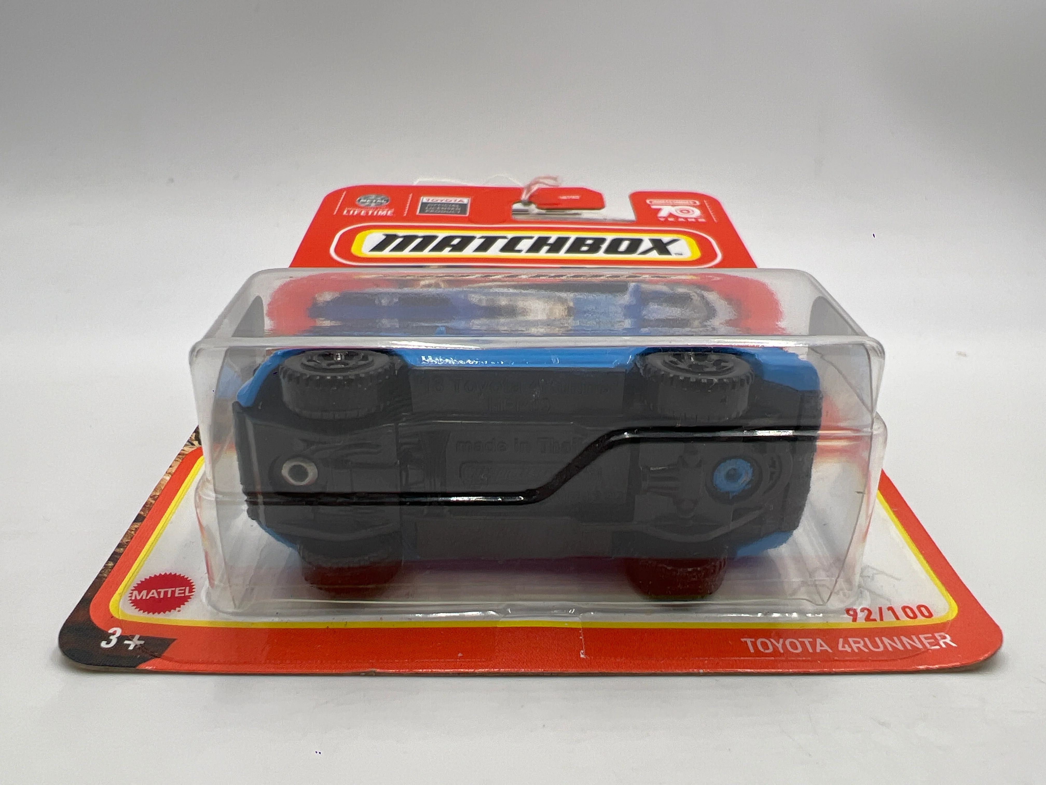 2023 Matchbox #92 Toyota 4Runner Light Blue 208D - Image 5