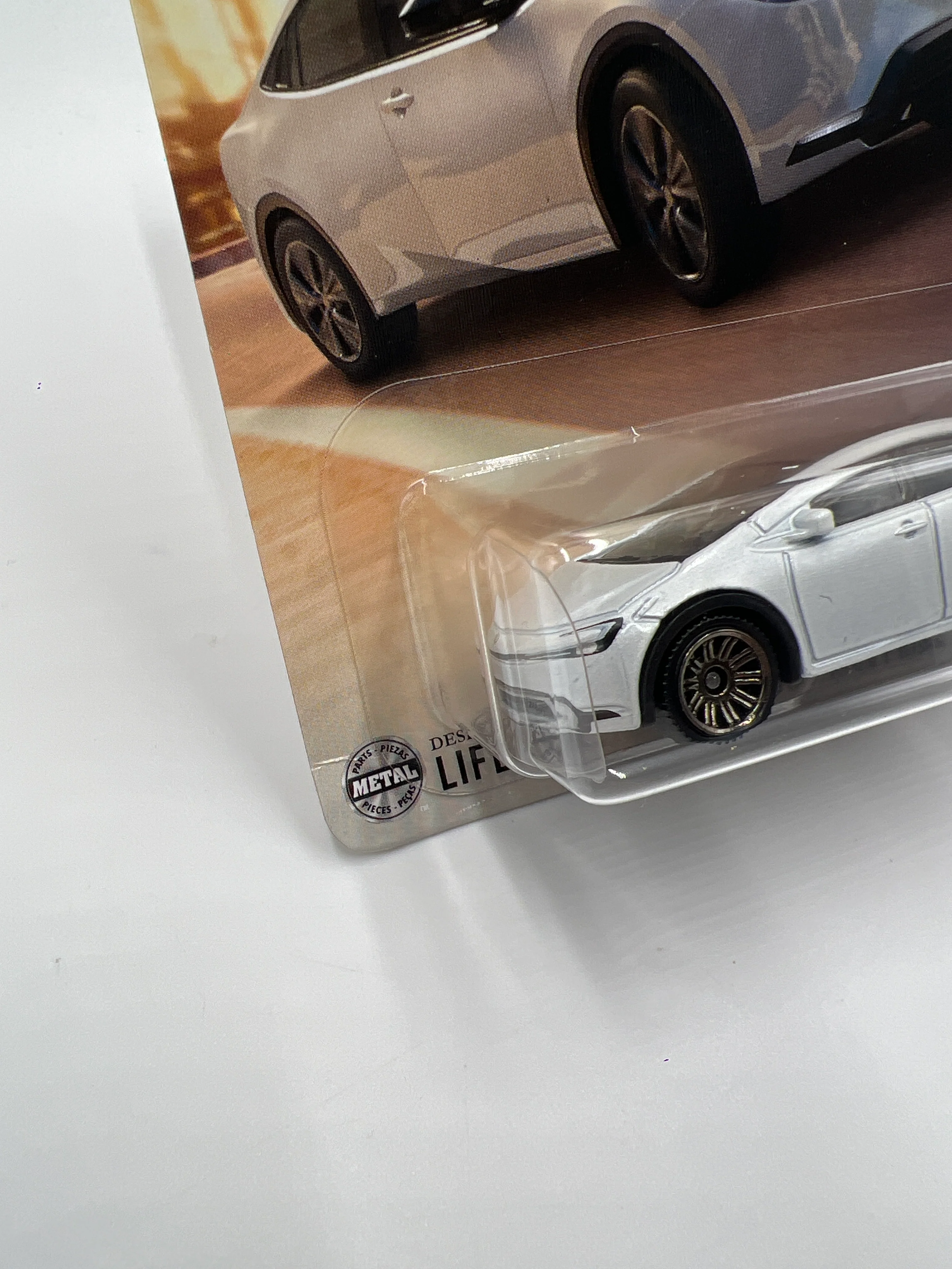 2025 Matchbox #102 2023 Toyota Prius Prime White 213O - Image 5