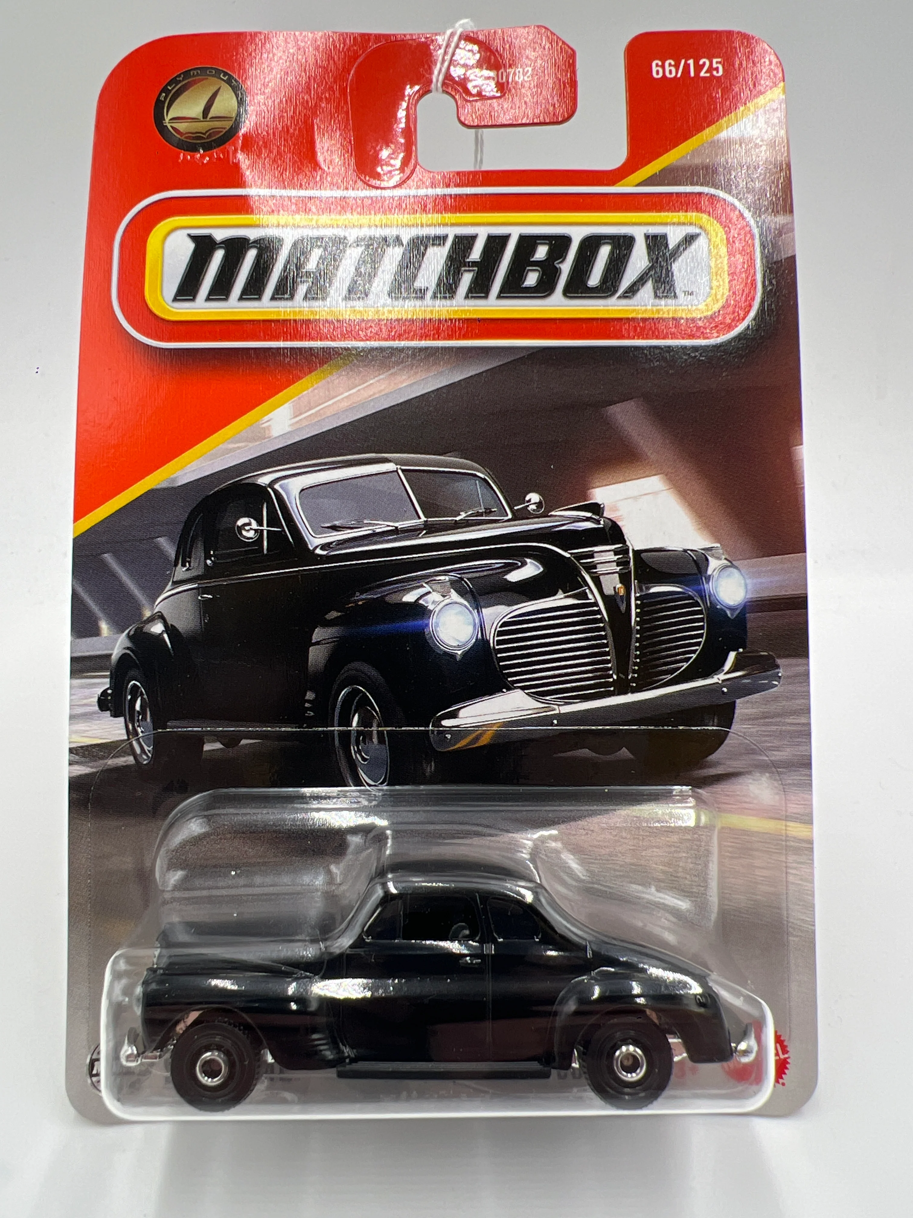 2025 Matchbox #66 1941 Plymouth Coupe Black 214H - Image 2