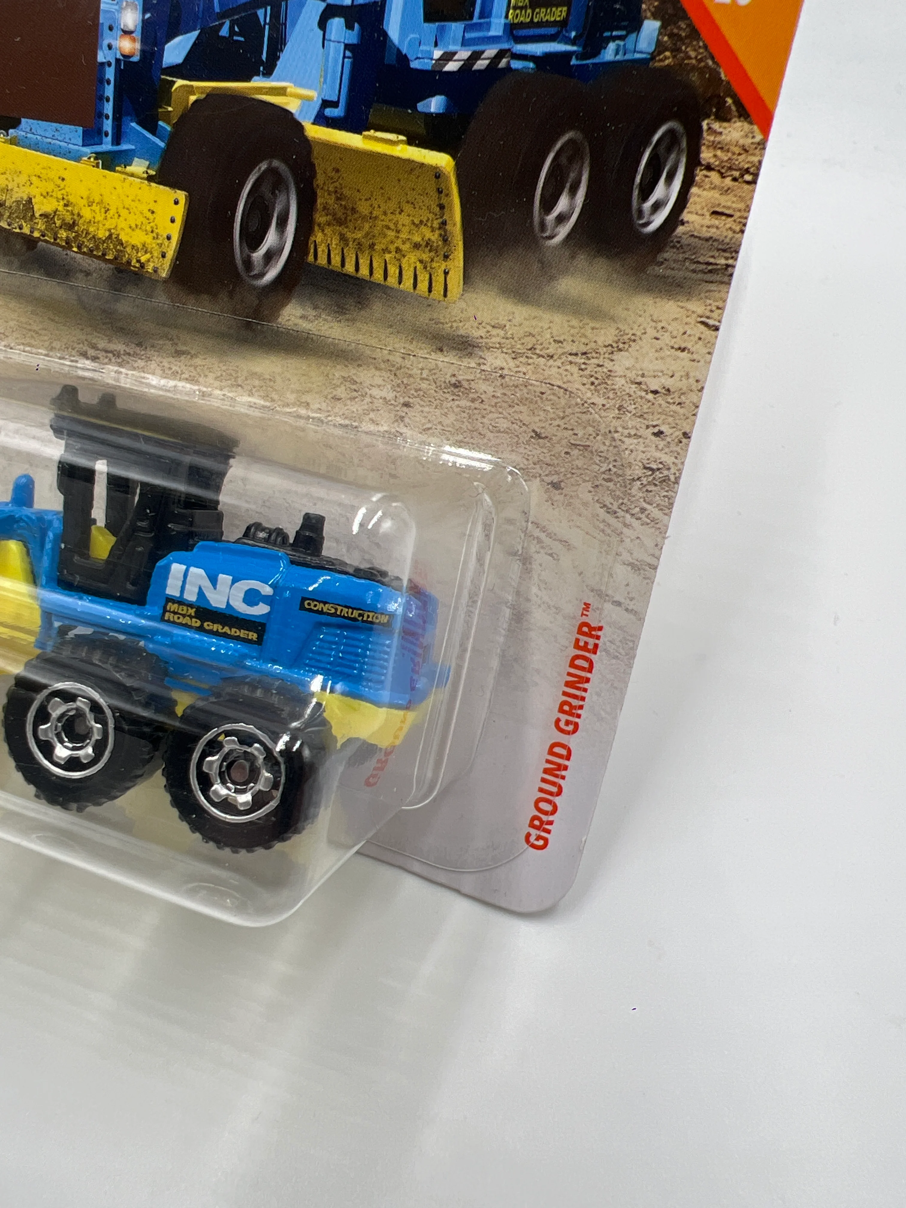 Matchbox MBX Construction #39 Ground Grinder INC Blue 209H - Image 4