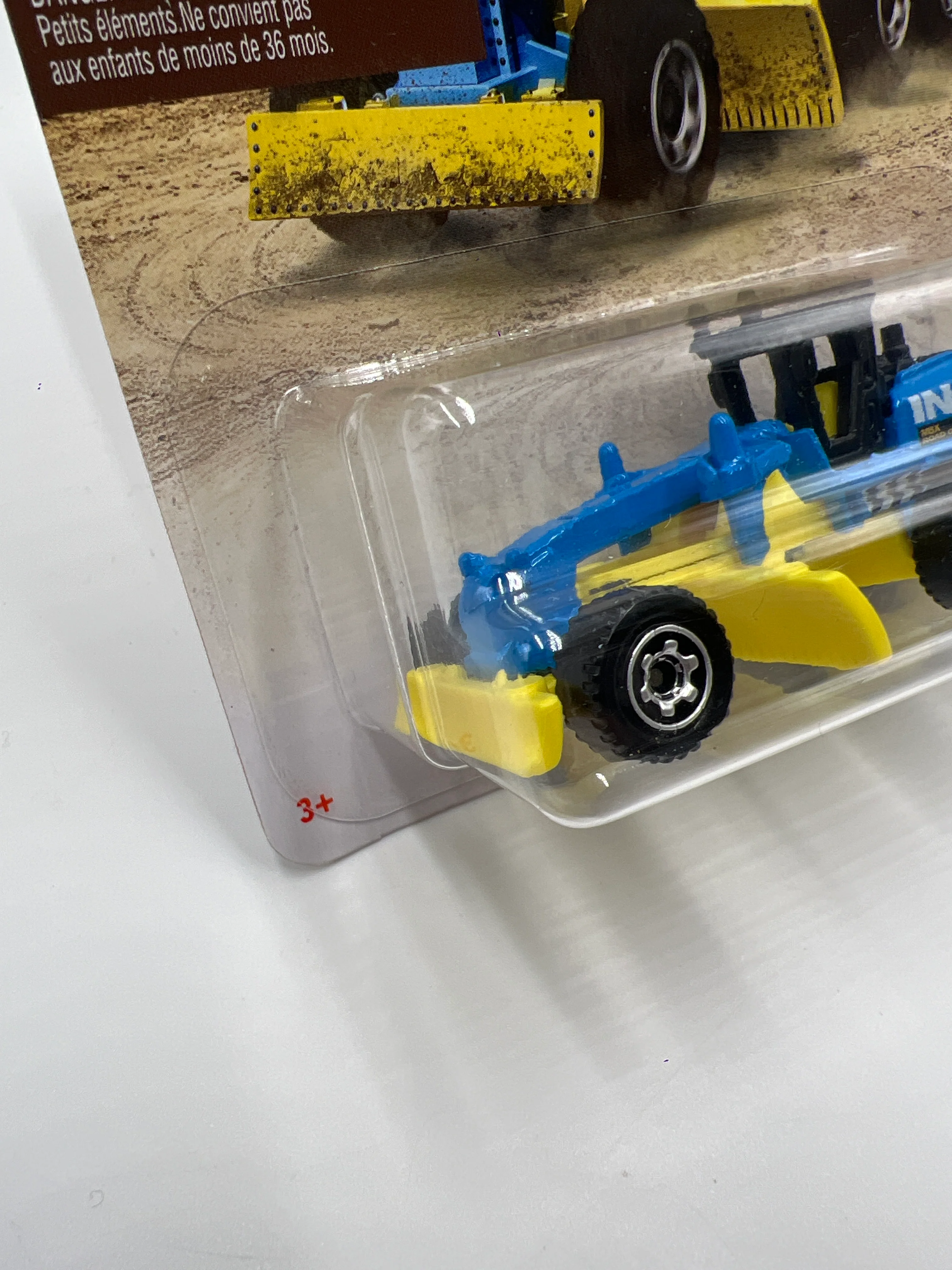 Matchbox MBX Construction #39 Ground Grinder INC Blue 209H - Image 5