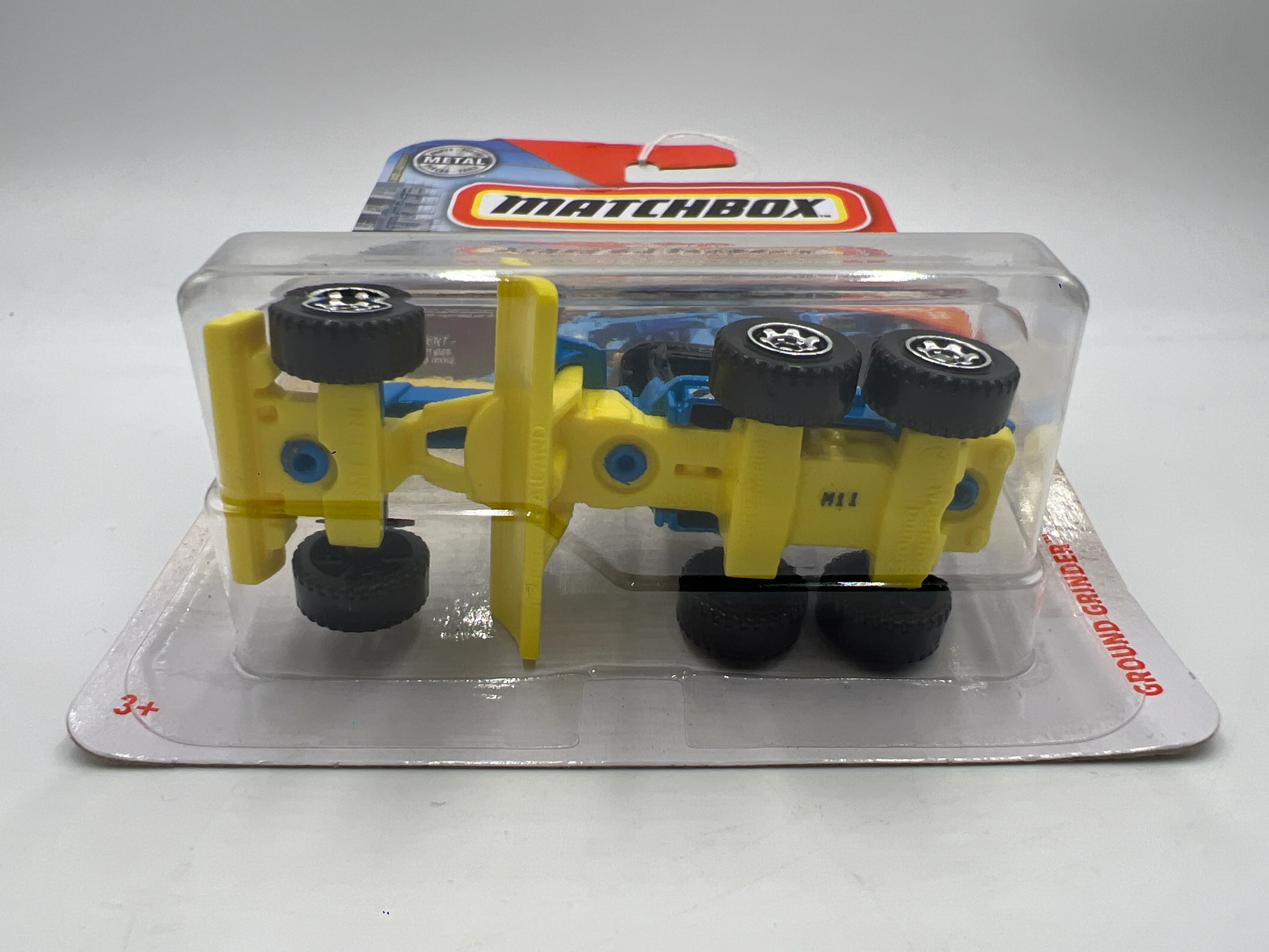 Matchbox MBX Construction #39 Ground Grinder INC Blue 209H - Image 6