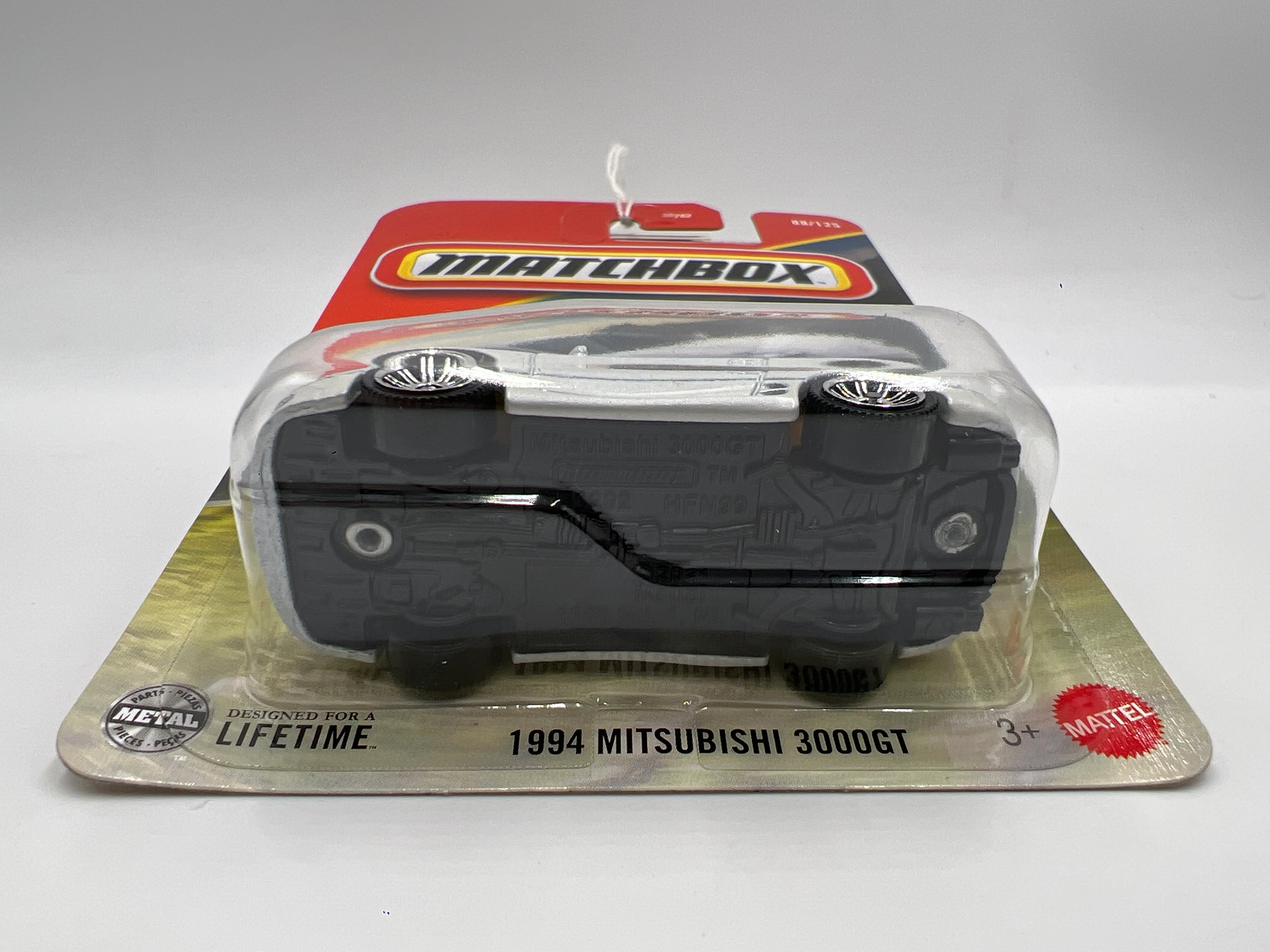 2025 Matchbox #88 1994 Mitsubishi 3000GT White 206B - Image 5