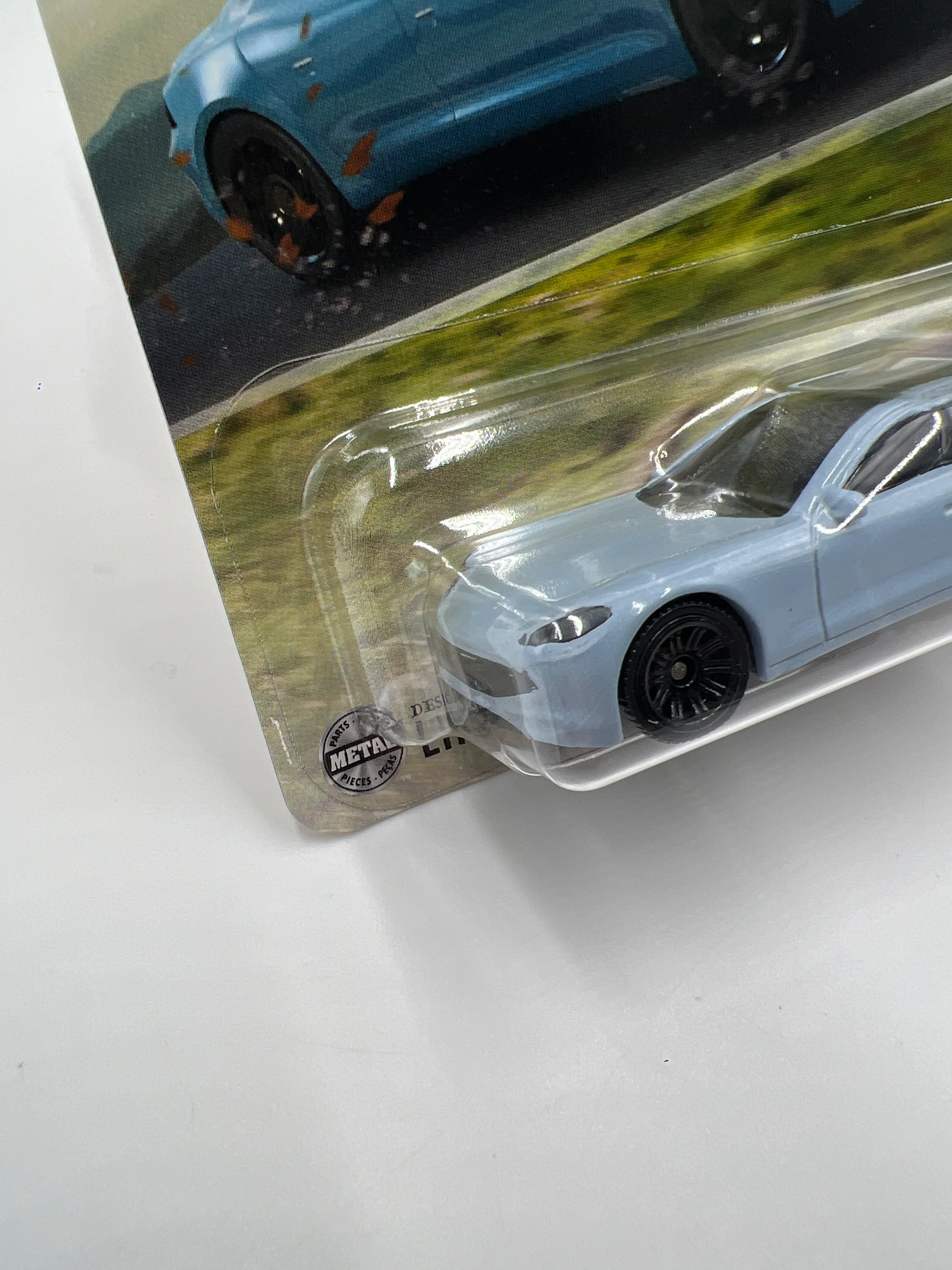 2025 Matchbox #112 Karma Revero Light Blue 213J - Image 5