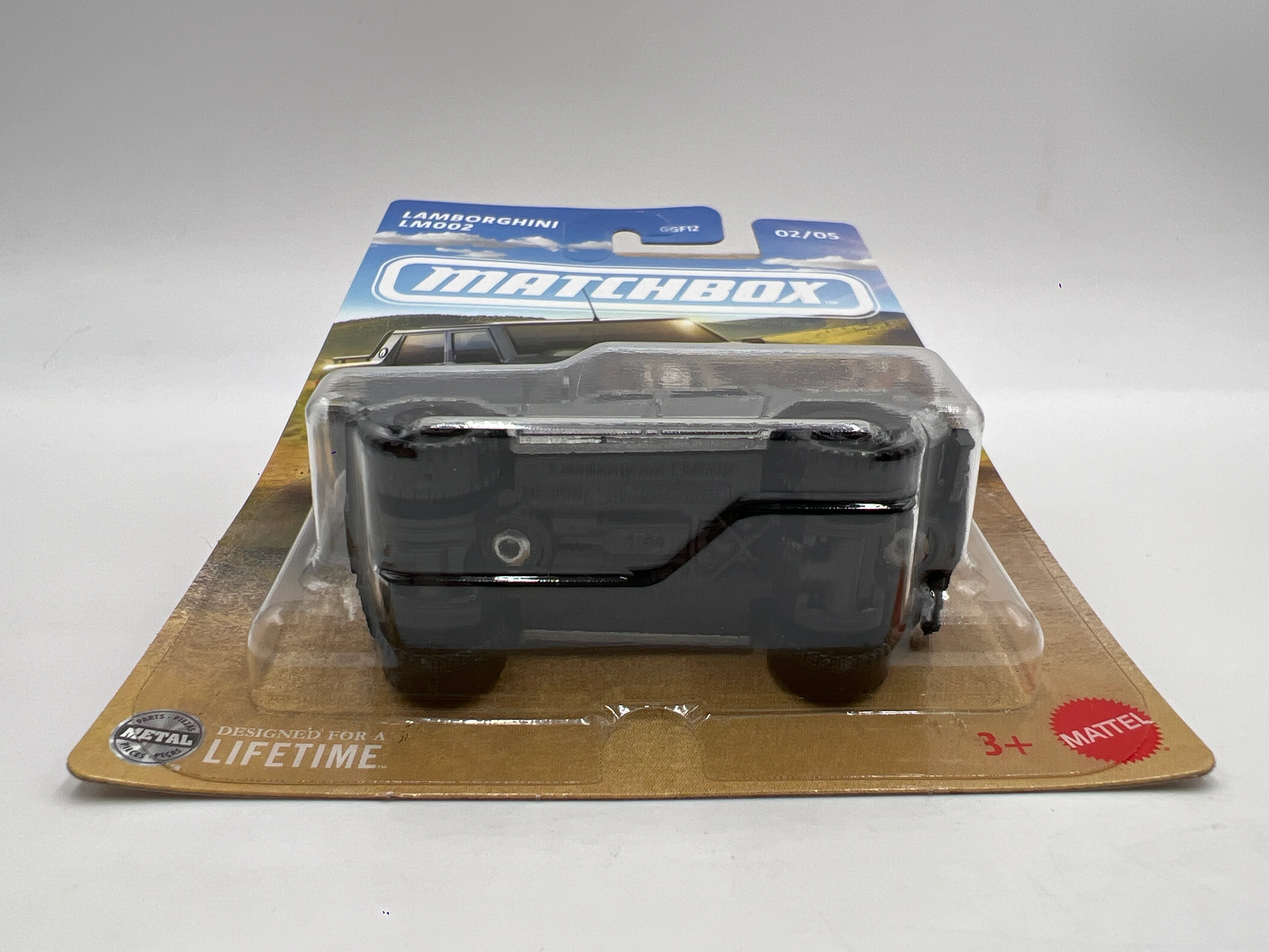 2025 Matchbox European Series #2 Lamborghini LM002 Silver 163G - Image 5