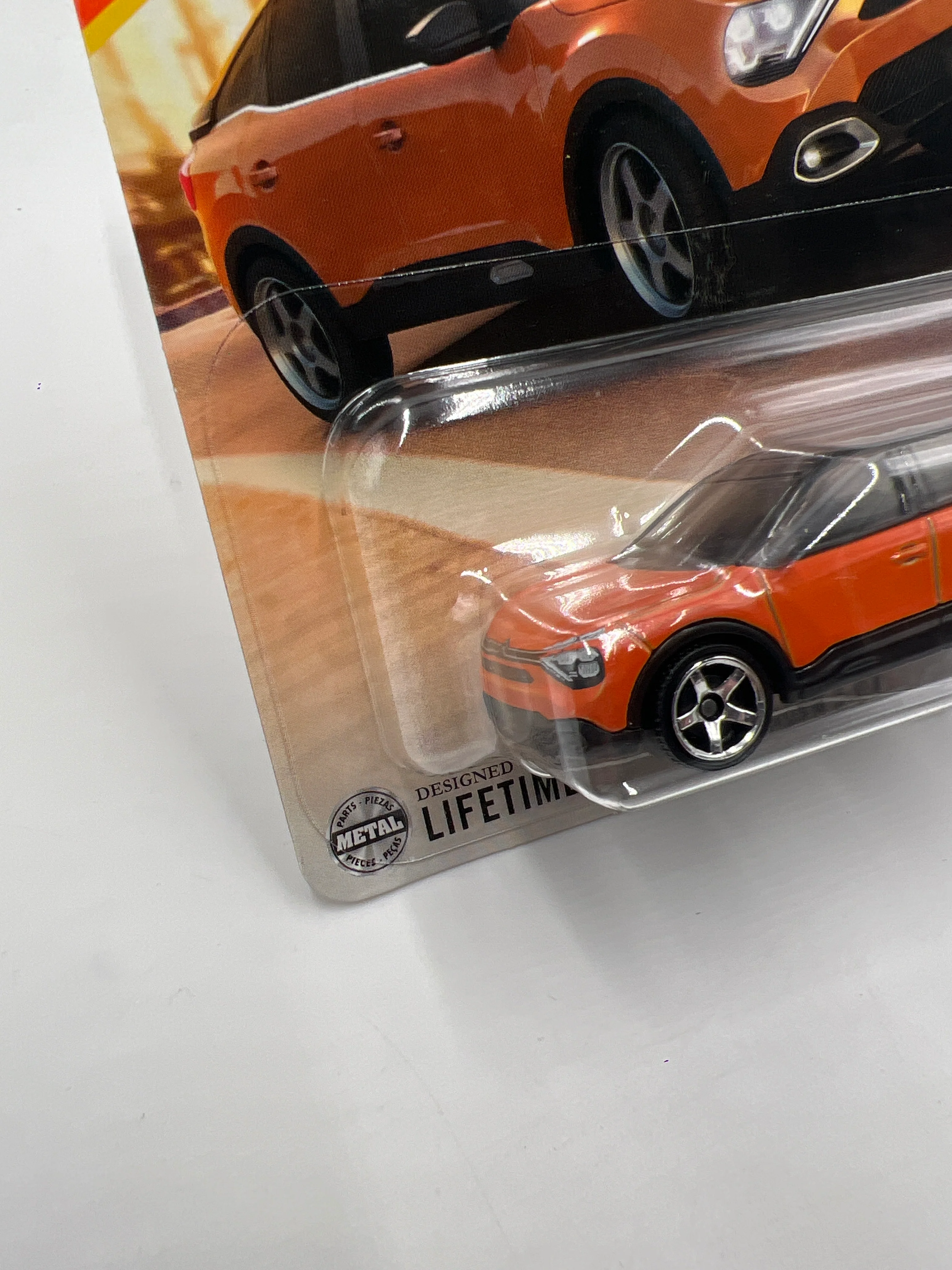 2025 Matchbox #94 Citroen e-C4 Orange 211D - Image 5